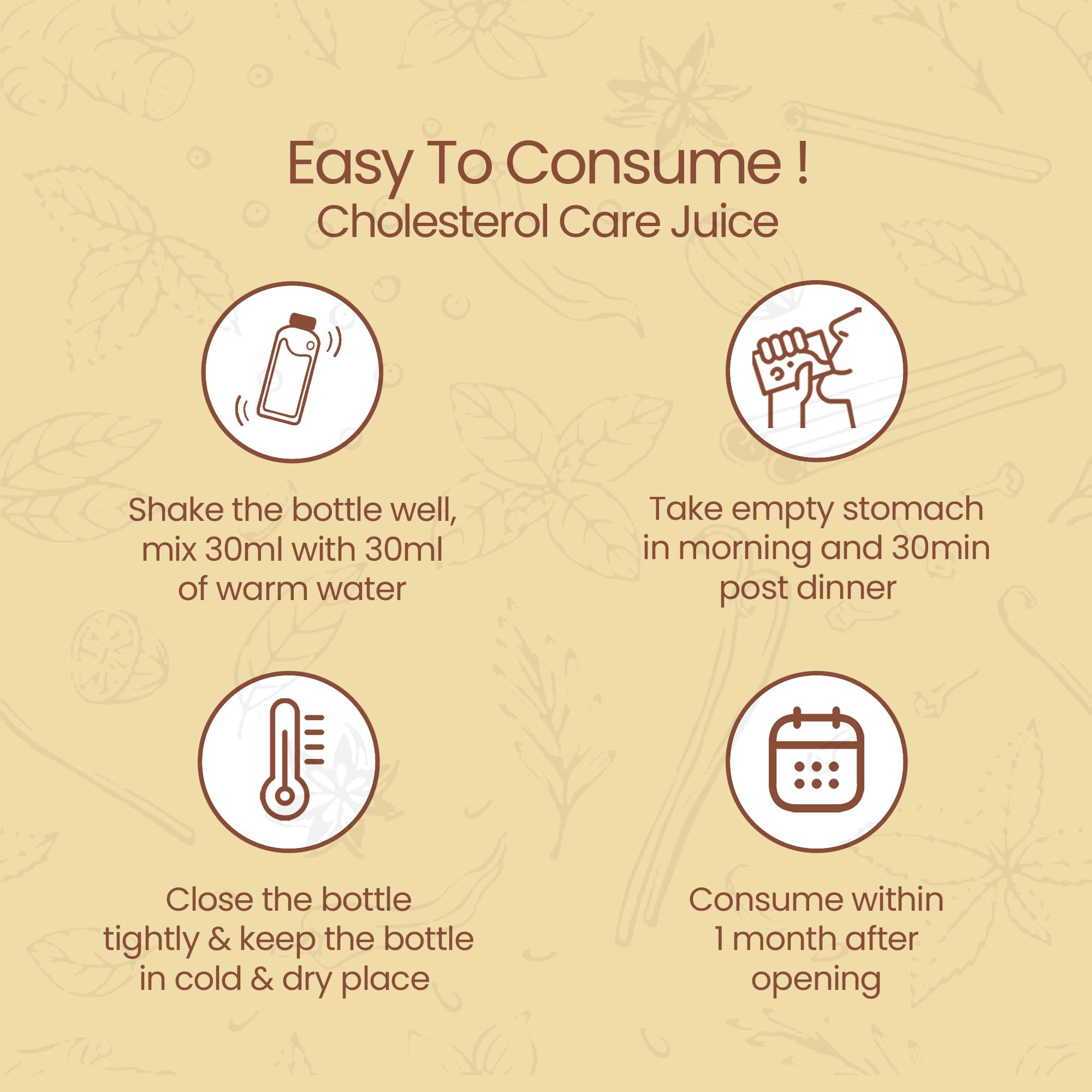 KRISHNA'S HERBAL & AYURVEDA Cholesterol Care Juice - 1000 Ml – view 4
