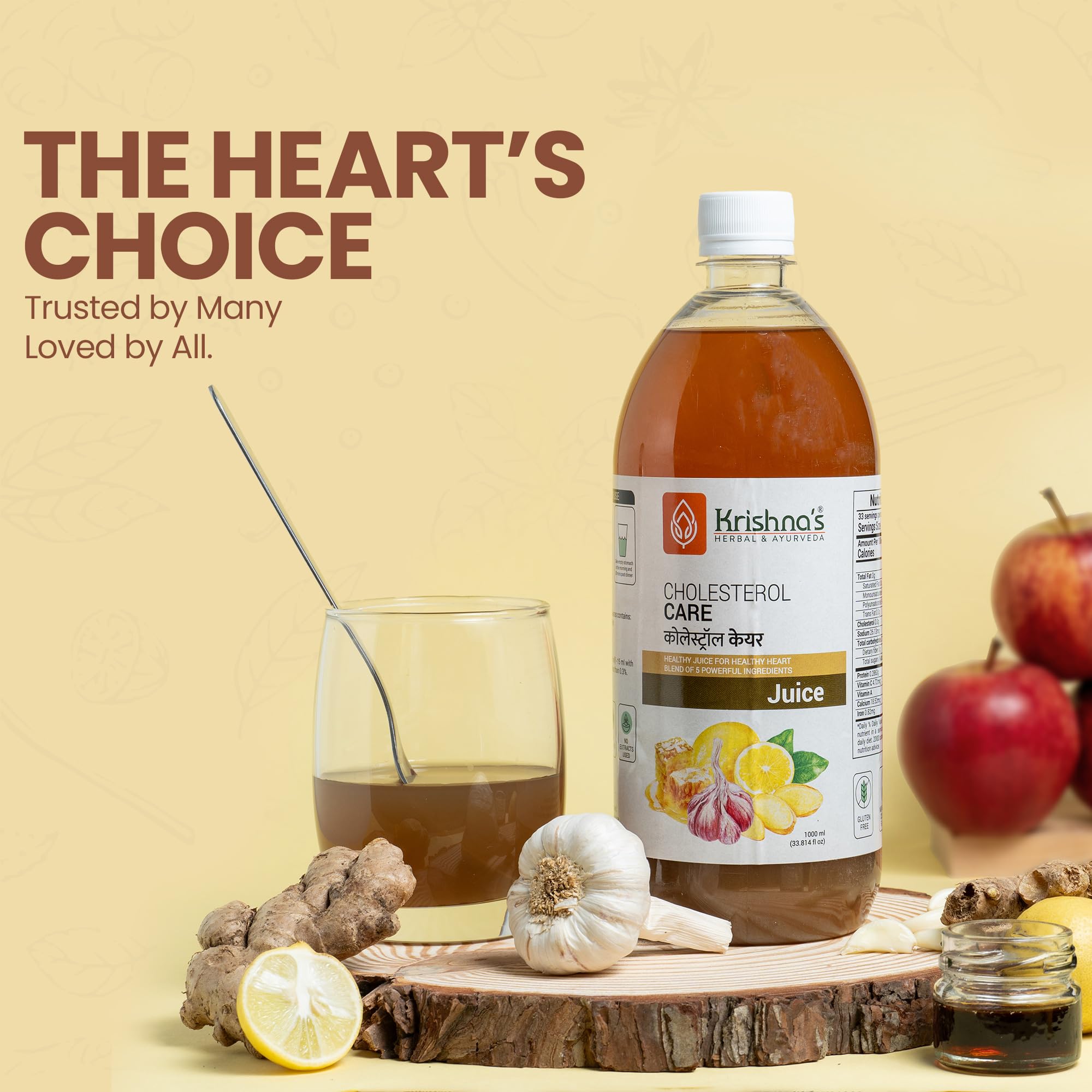 KRISHNA'S HERBAL & AYURVEDA Cholesterol Care Juice - 1000 Ml – view 6