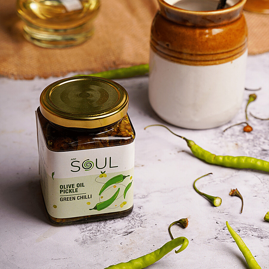 ADF Soul Olive Oil Pickle - Green Chilli 265 g – view 7