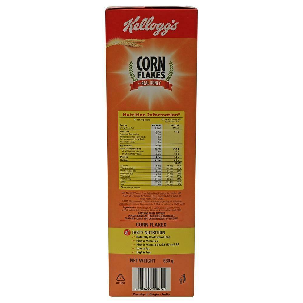 Kellogg's Corn Flakes With Real Honey 630 G – view 3