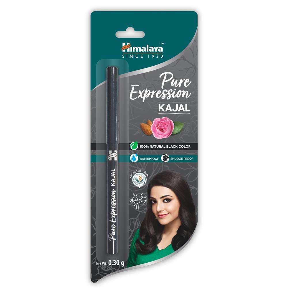 Himalaya Pure Expression kajal pencil with matte black finish