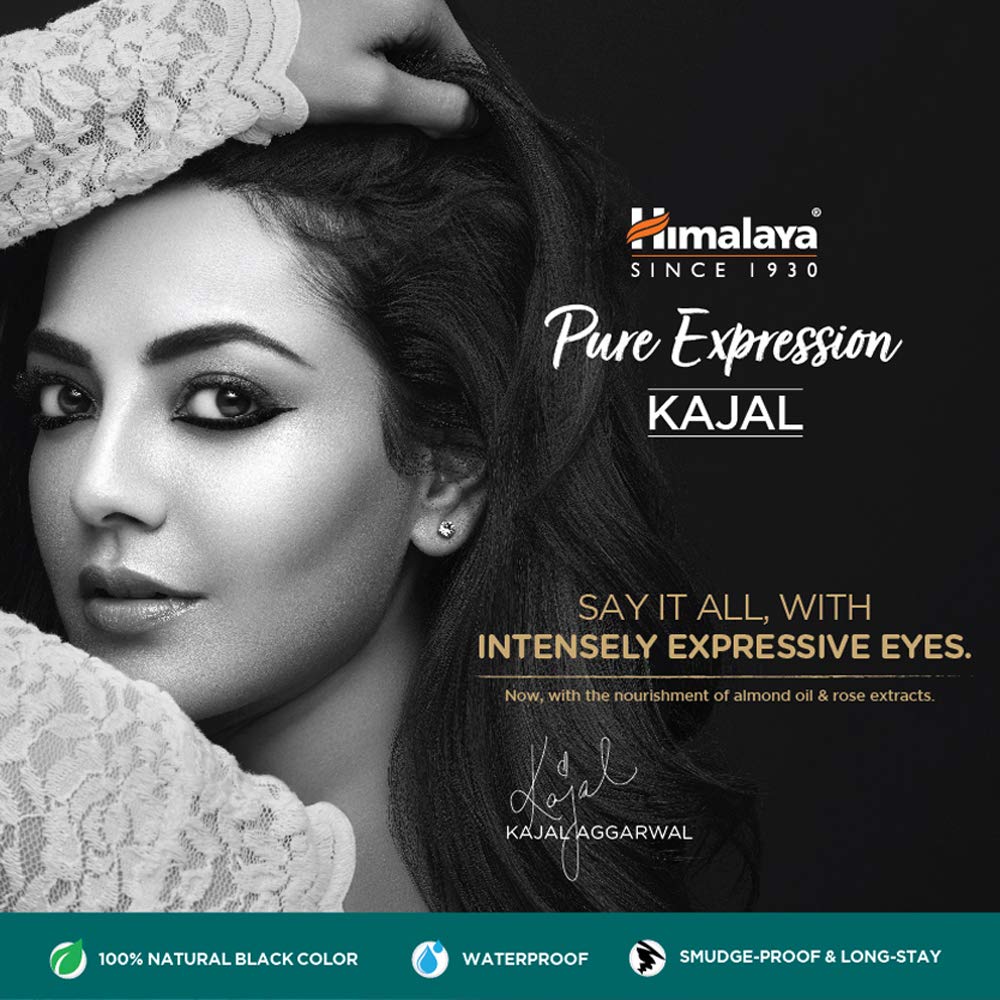 Himalaya Pure Expression Kajal Black, Matte Finish 0.30g – view 2