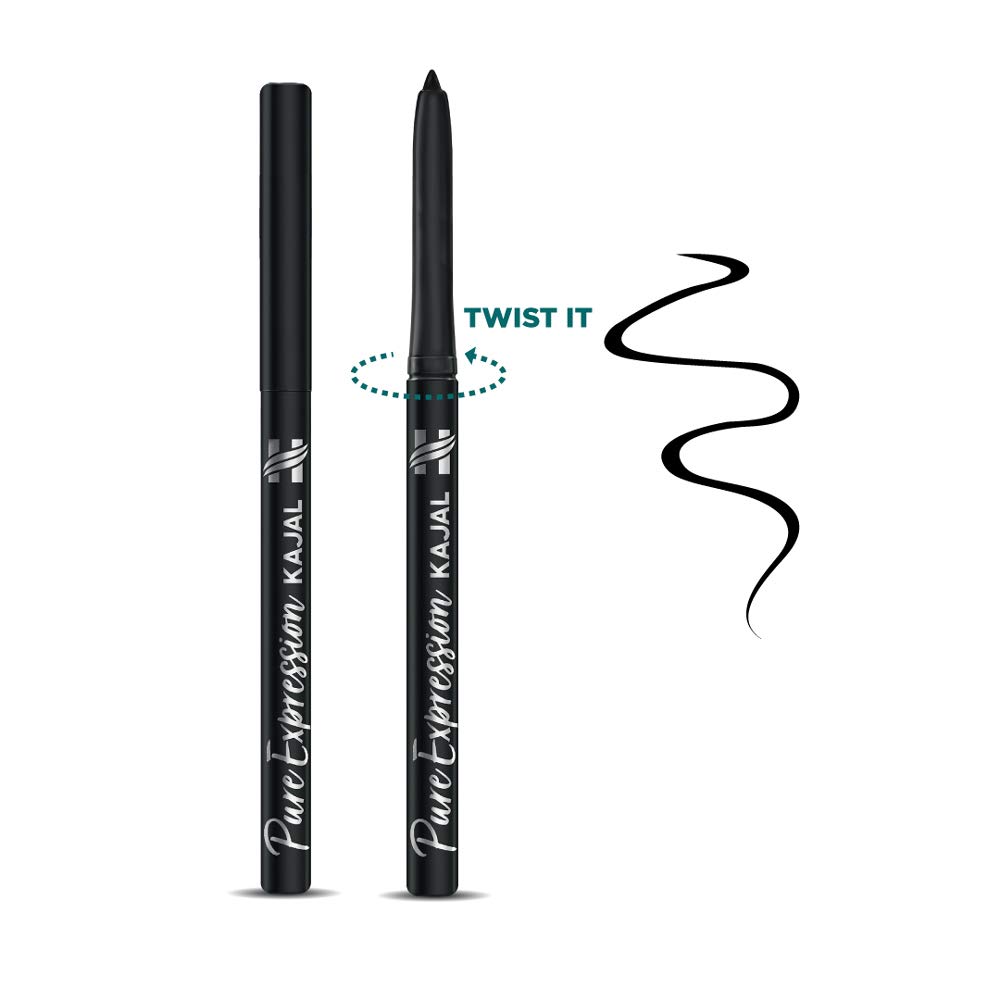 Himalaya Pure Expression Kajal Black, Matte Finish 0.30g – view 3