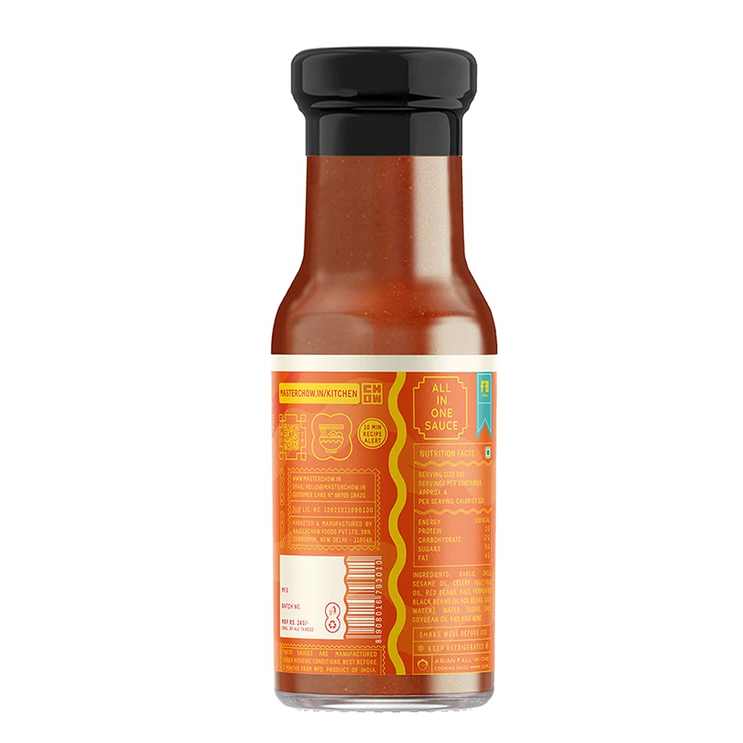 MasterChow Fireball Hot & Spicy Stir Fry Cooking Sauce (220g) – view 2