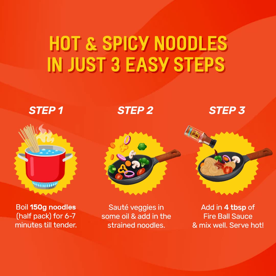 MasterChow Fireball Hot & Spicy Stir Fry Cooking Sauce (220g) – view 3