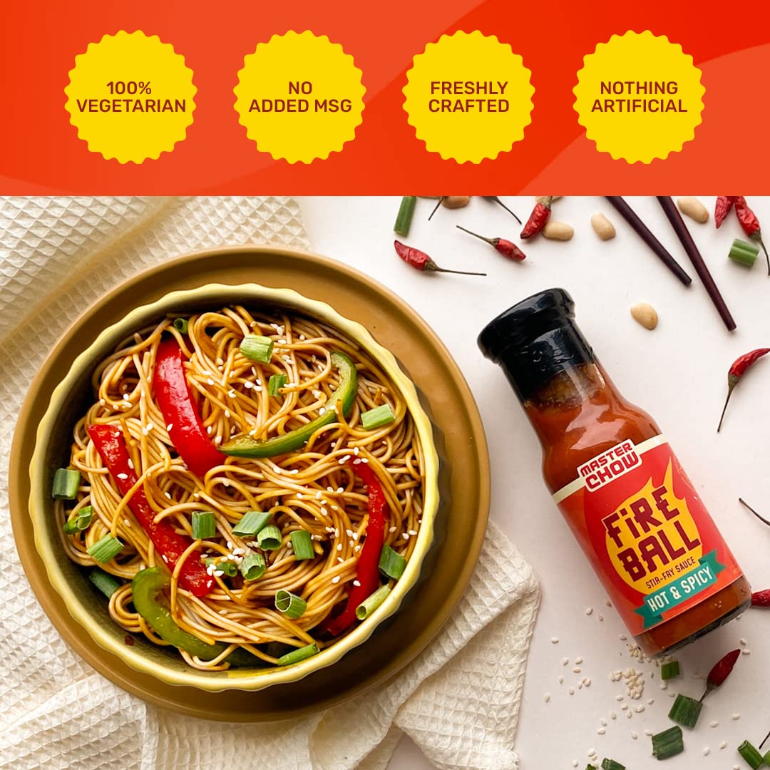 MasterChow Fireball Hot & Spicy Stir Fry Cooking Sauce (220g) – view 7