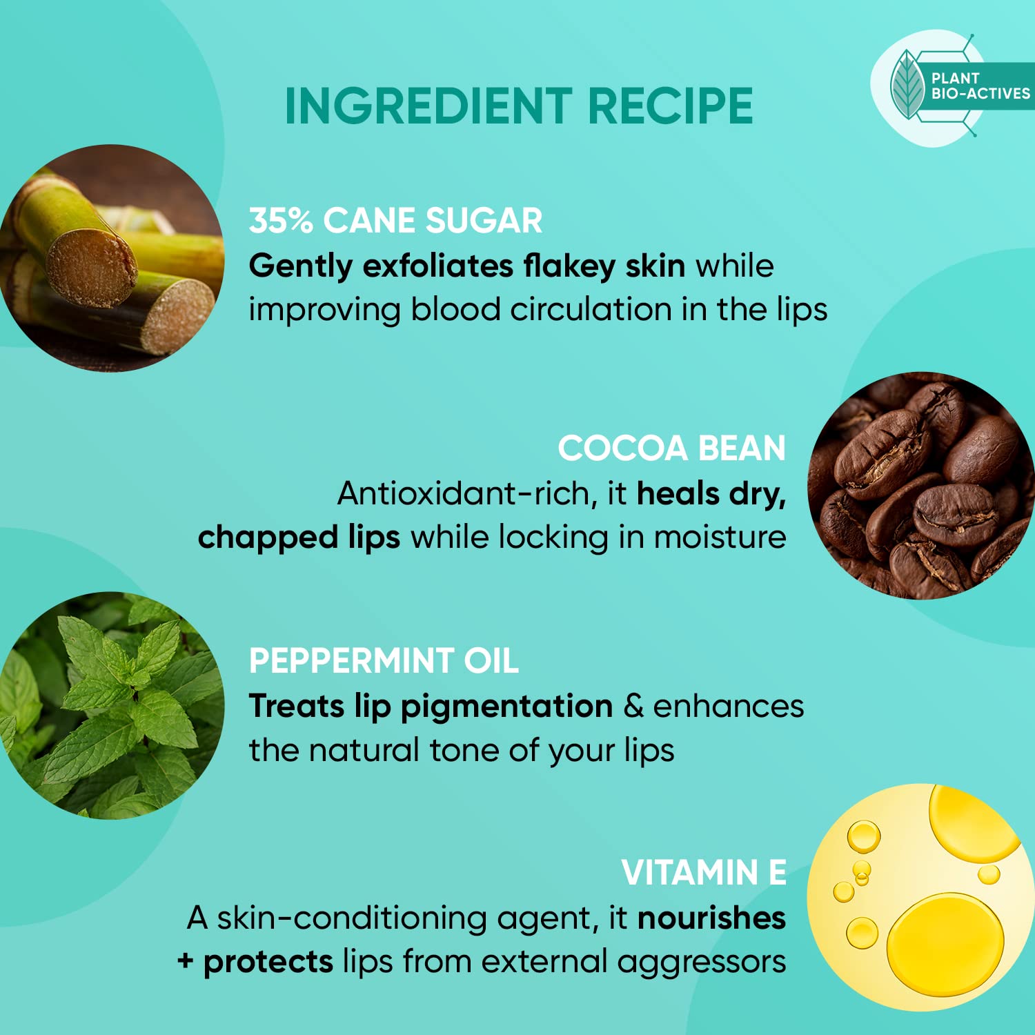 Dot & Key LIP POLISH Choco Mint Exfoliating Sugar Scrub, 15ml – view 3