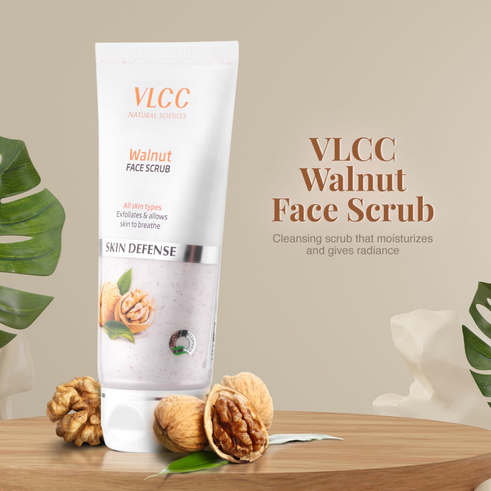 VLCC Walnut Face Scrub - 80g - (Pack of 2) – view 2