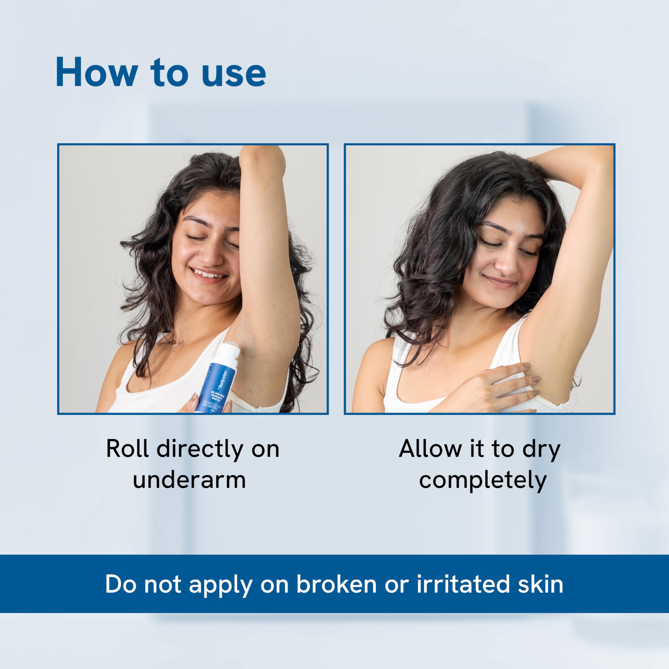 Be Bodywise 4% AHA BHA UnderArm Roll On 75ml – view 4