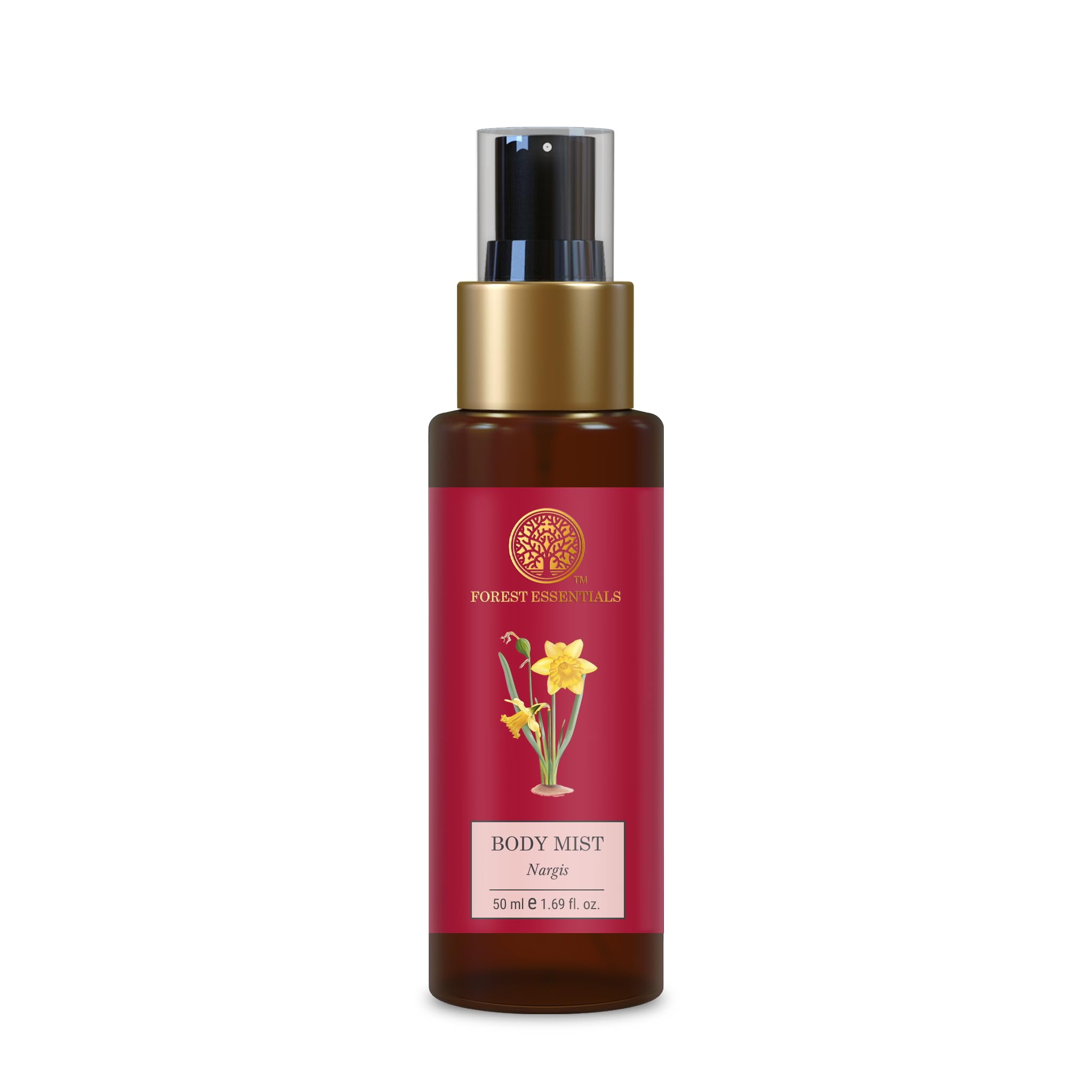 Forest Essentials Travel Size Body Mist Nargis & Forest Essentials Delicate Facial Cleanser Mashobra Honey Combo – view 2