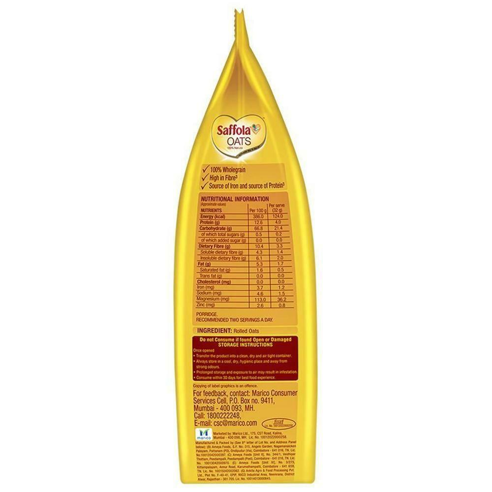 Saffola Oats 500 G – view 3