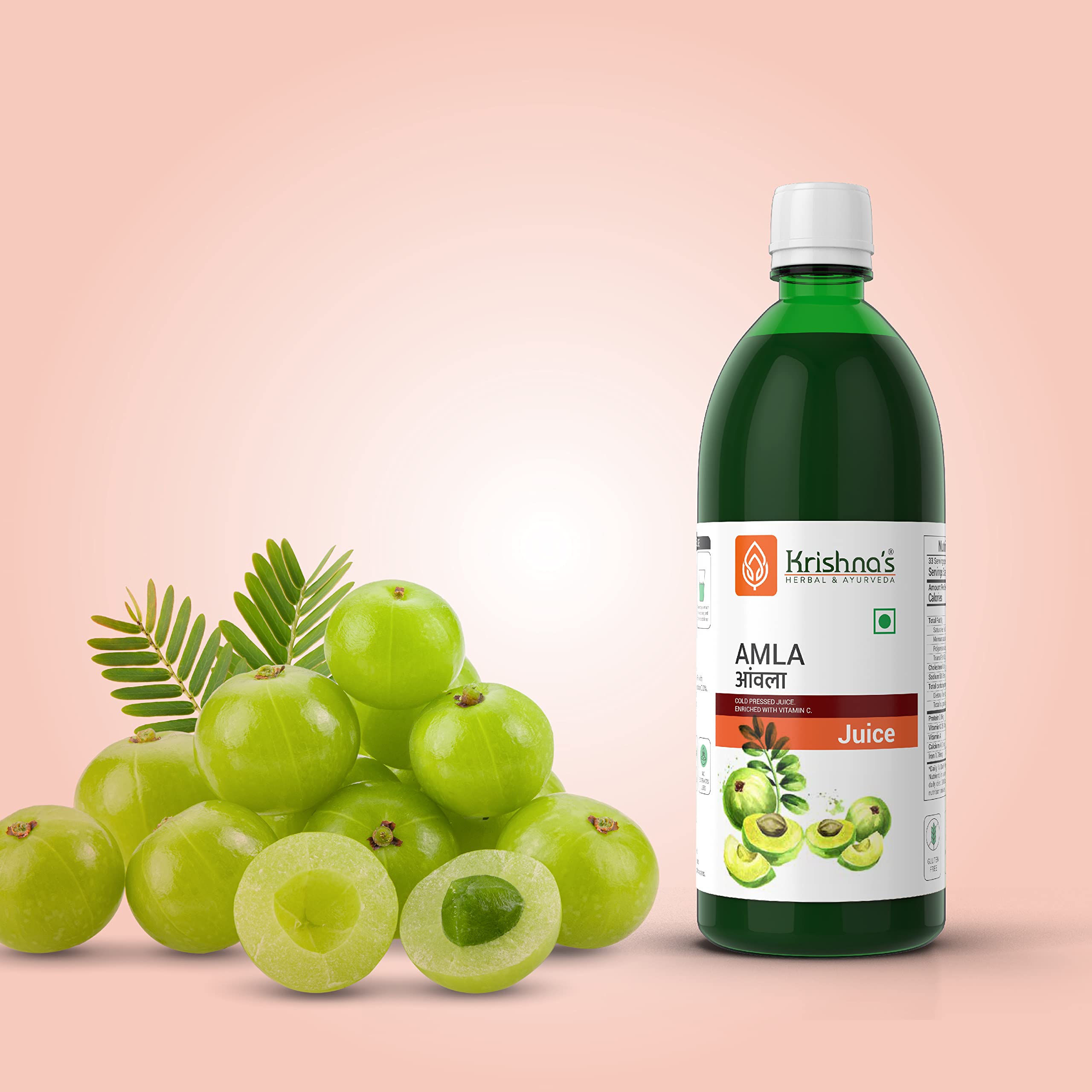 Krishna's Amla Juice - 1000 ml – view 4