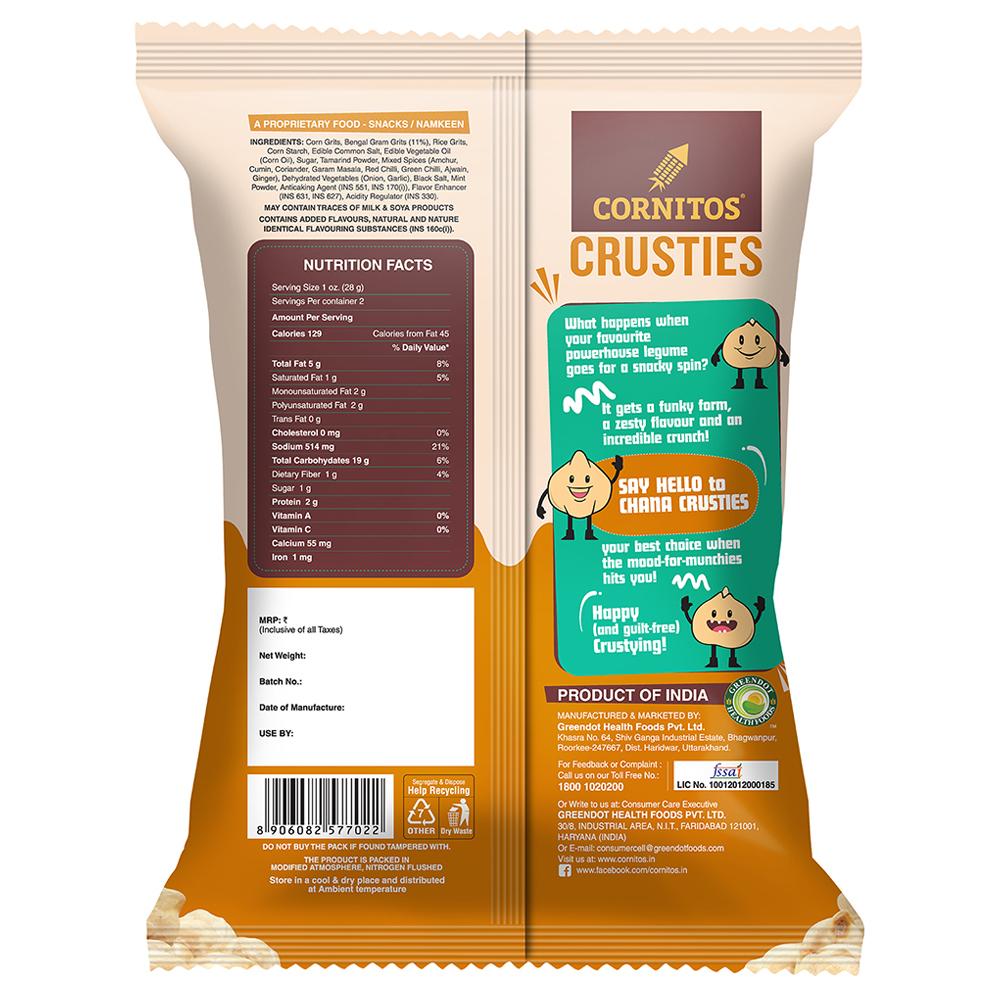 Cornitos Dilli Chaat Chickpea Crusties 57 G – view 2