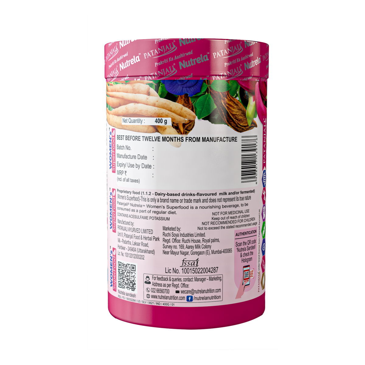 Patanjali Nutrela Women's Superfood 400 g – view 2