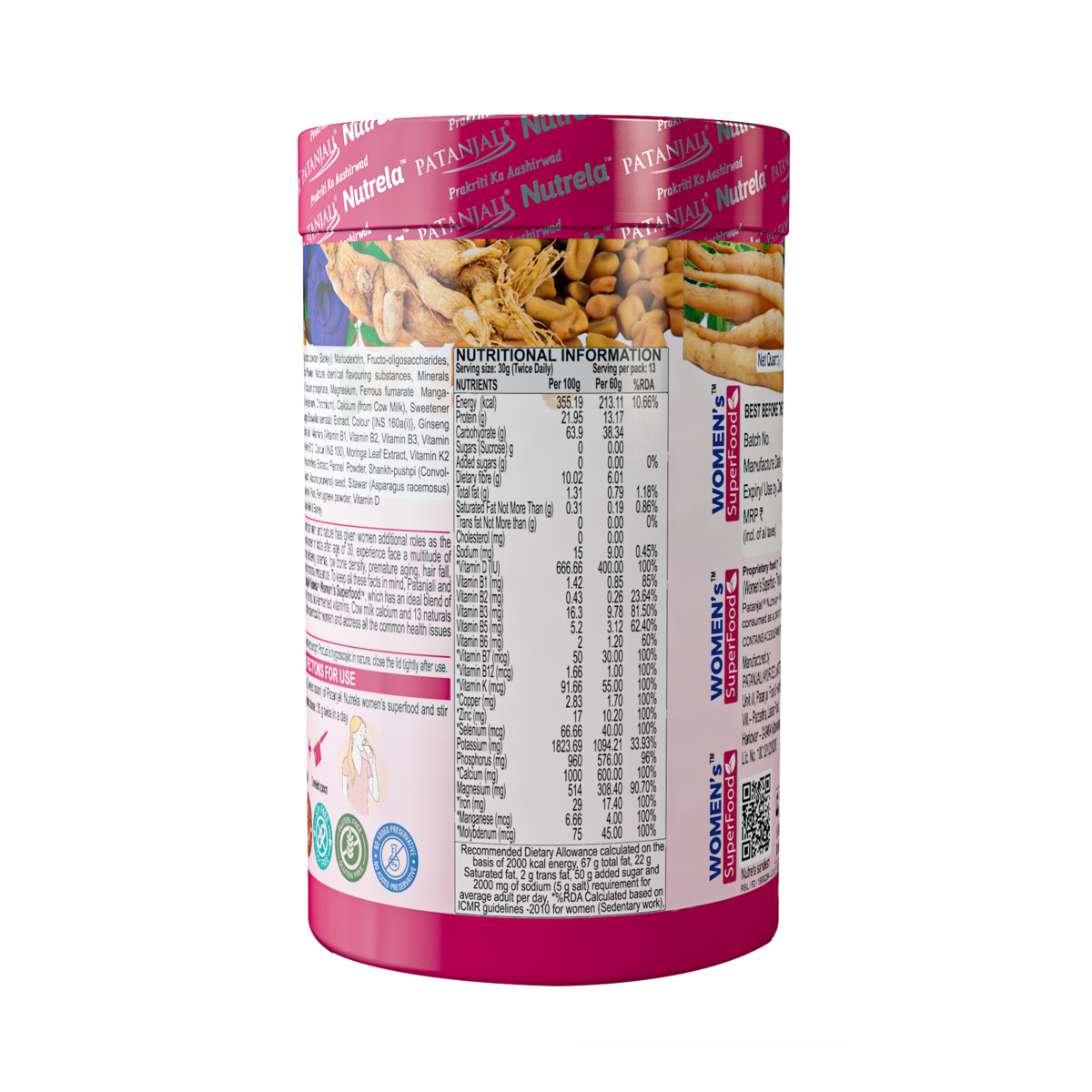 Patanjali Nutrela Women's Superfood 400 g – view 3