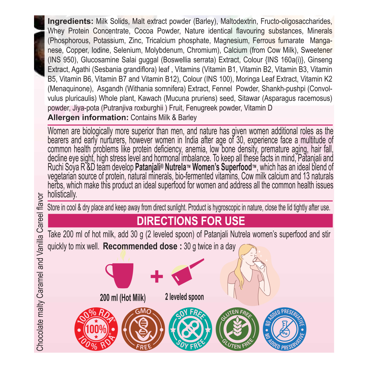 Patanjali Nutrela Women's Superfood 400 g – view 5