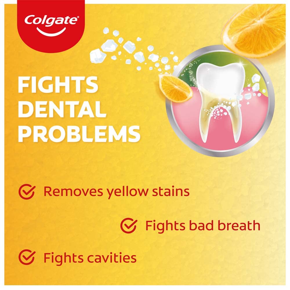 Colgate Active Salt Neem Anticavity Toothpaste - 200g + Colgate Active Salt Anticavity Toothpaste - 200g + Colgate Active Salt Lemon Toothpaste, 200g – view 6