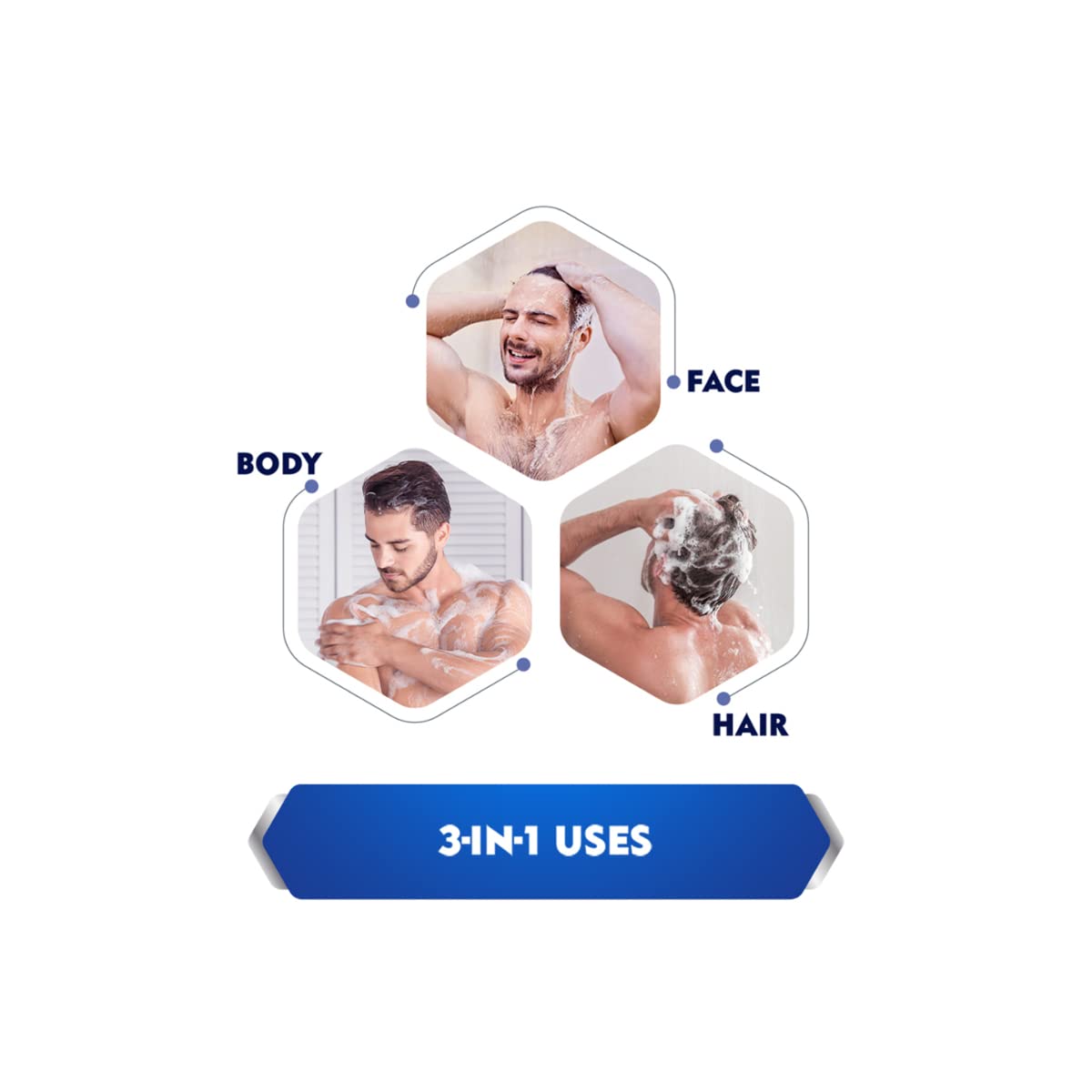 NIVEA MEN Active Clean Shower Gel, 500g – view 5