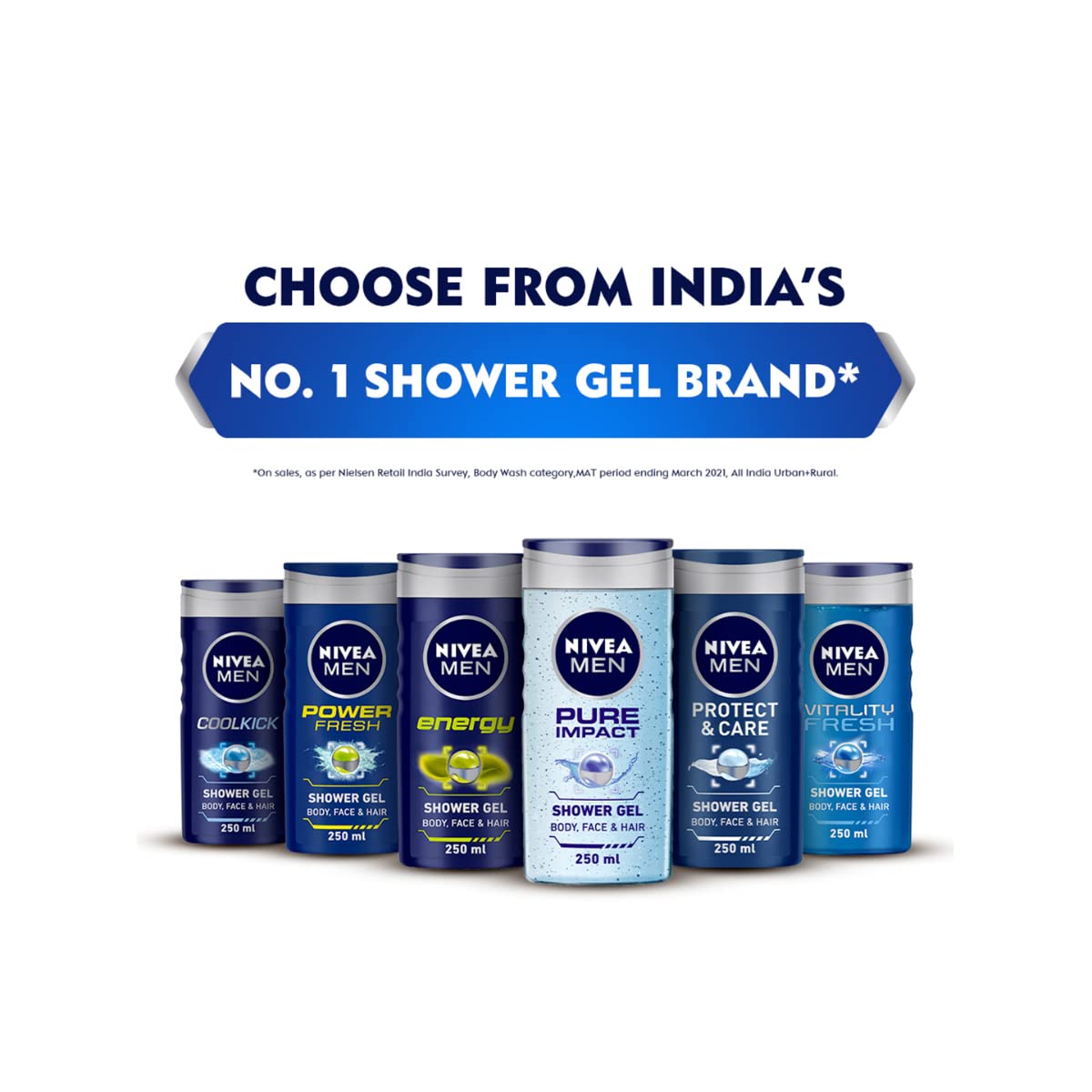 NIVEA MEN Active Clean Shower Gel, 500g – view 6