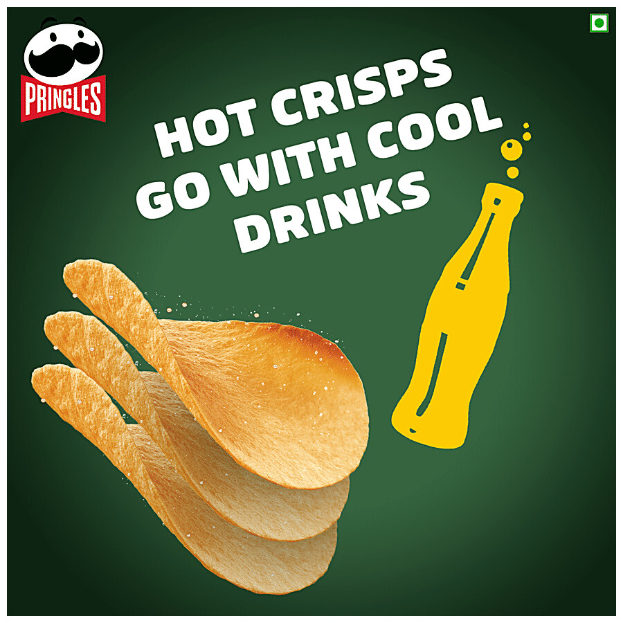 Pringles Potato Chips - Peri Peri Flavoured, Crunchy, Crispy 102 g – view 9