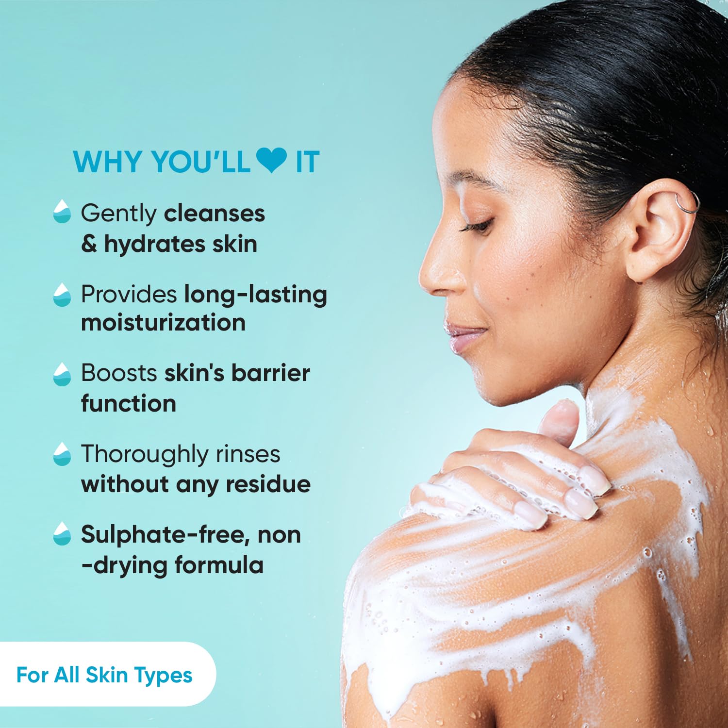 Dot & Key Hyaluronic & Ceramides Daily Hydrating Shower Gel – view 2