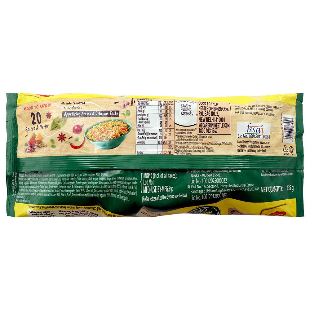 Maggi Nutri-Licious Masala Veg Instant Atta Noodles 435 G – view 3
