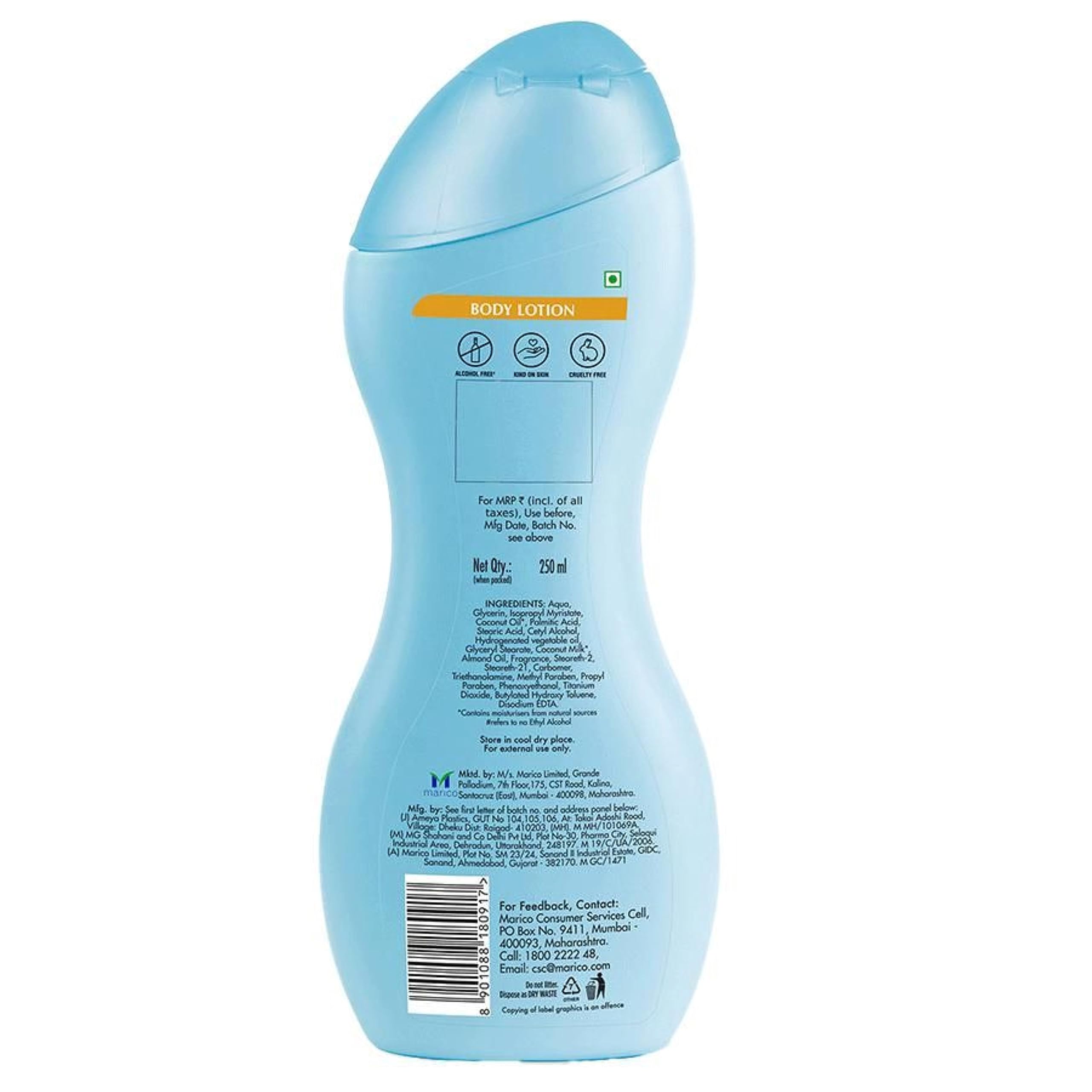Parachute Advansed Natural Moisture Body Lotion,With Almond,Nourished & Hydrated Skin,400 ml – view 2