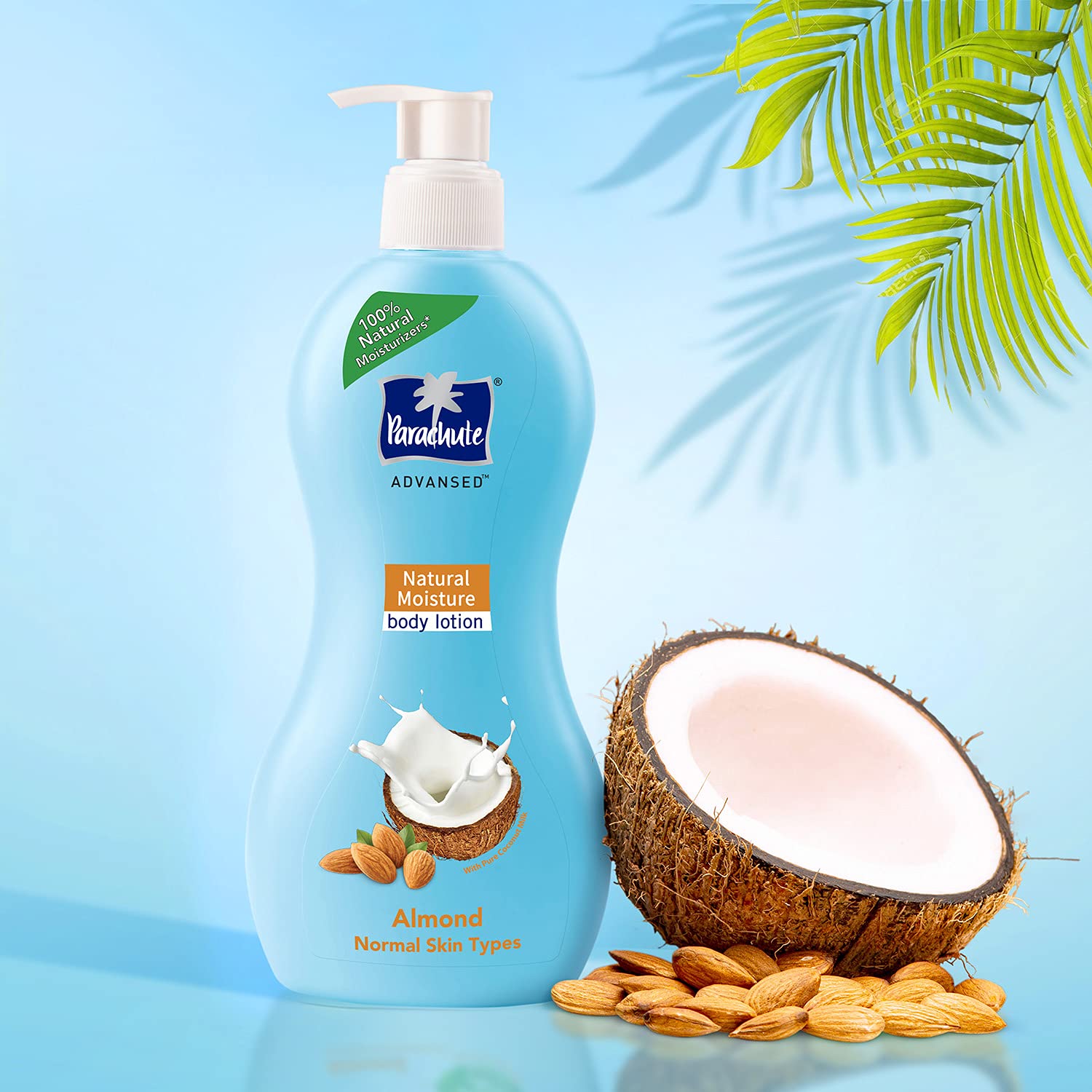 Parachute Advansed Natural Moisture Body Lotion,With Almond,Nourished & Hydrated Skin,400 ml – view 4