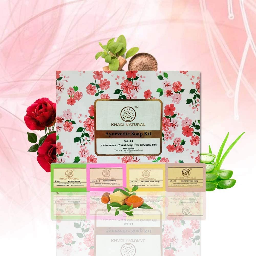 Khadi Natural Soap Kit (Set of 6) – view 3