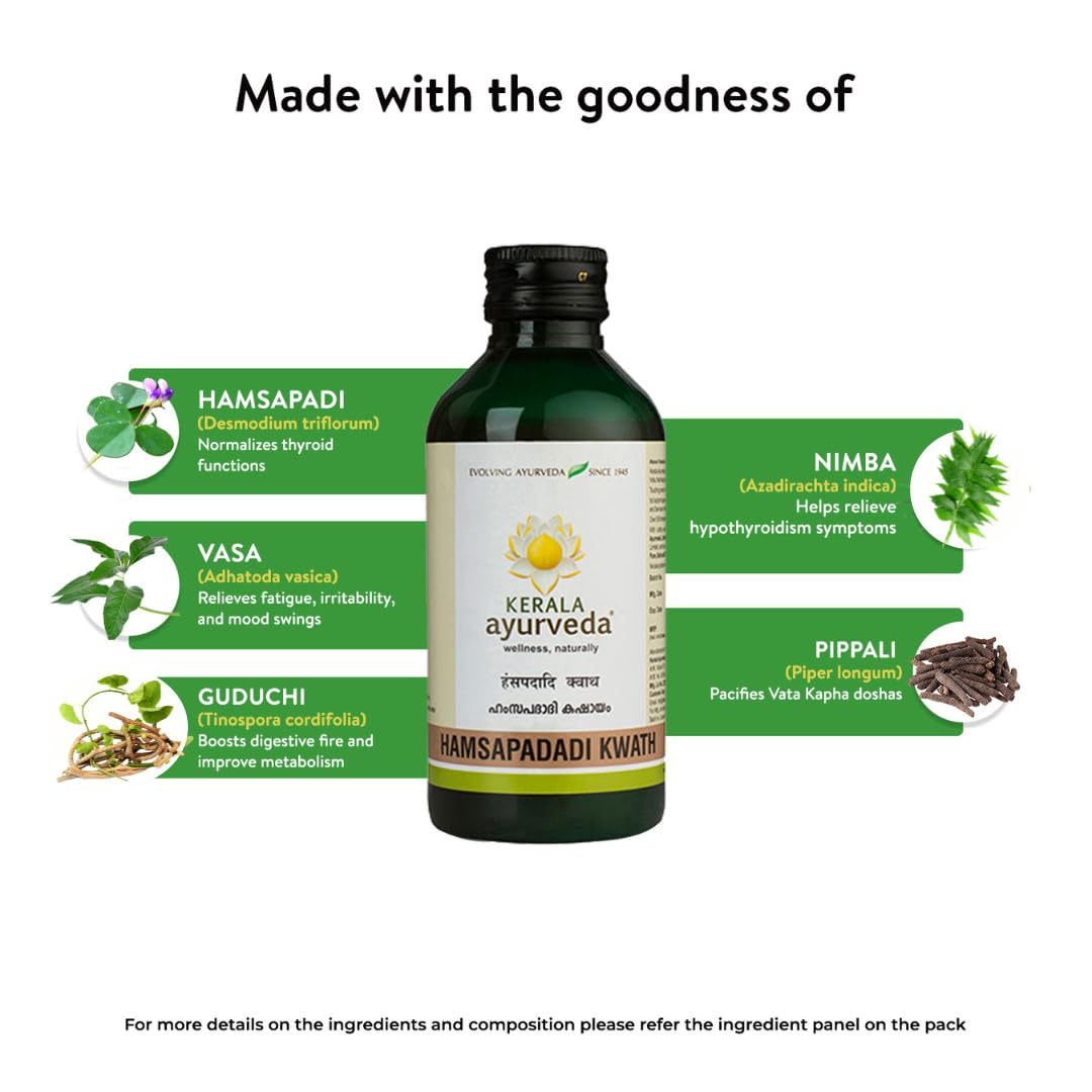 Kerala Ayurveda Hamsapadadi Kwath 200ml – view 6
