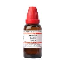 Dr. Willmar Schwabe India Mercurius Solubilis 200 CH 30 ml bottles