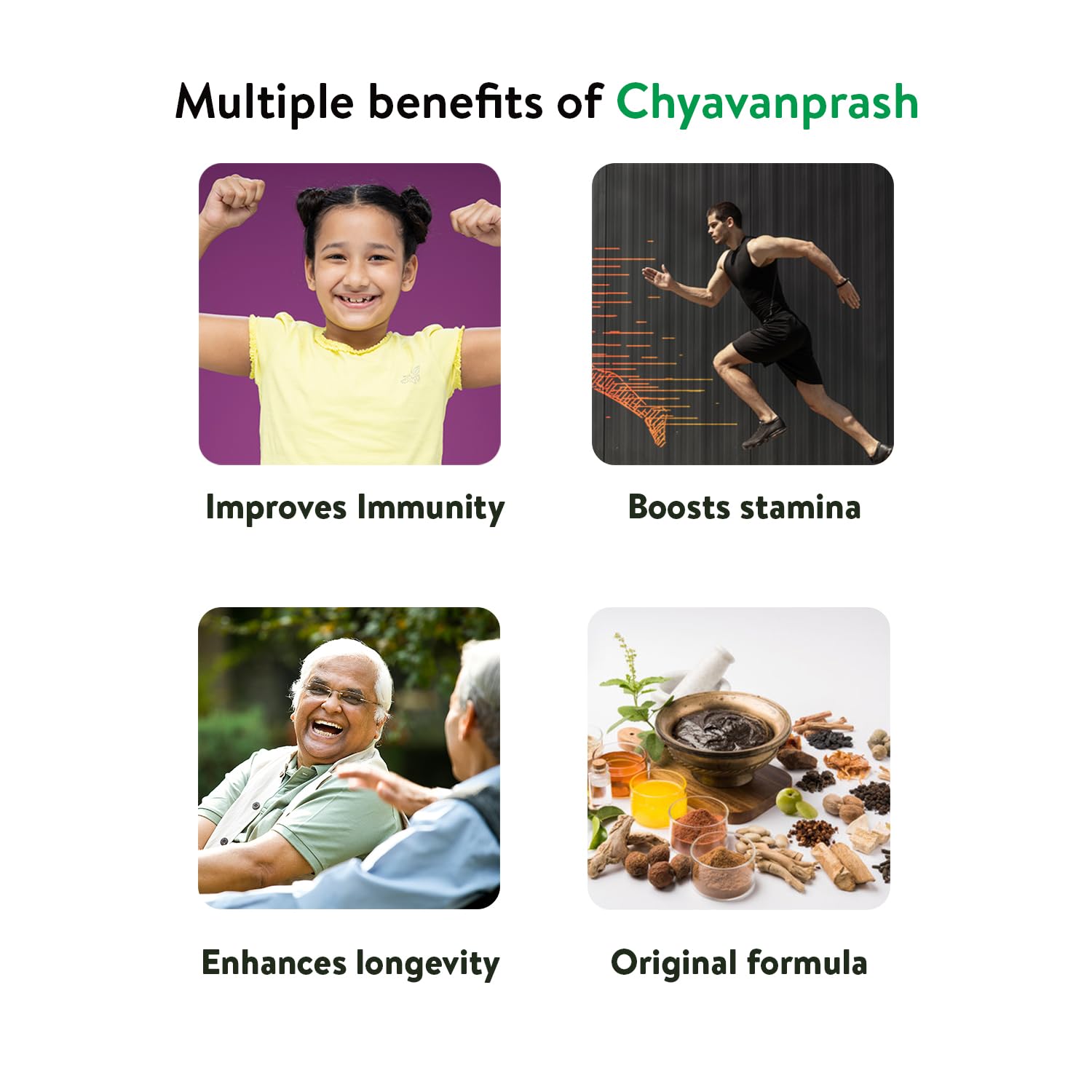 Kerala Ayurveda Chyavanprash- Original 5000-Year-Old Recipe For Strength, Immunity And Longevity- 50 Original Herbs Sweetened With Jaggery And Honey, Free From Artificial Sugar - Pack of 2 – view 5