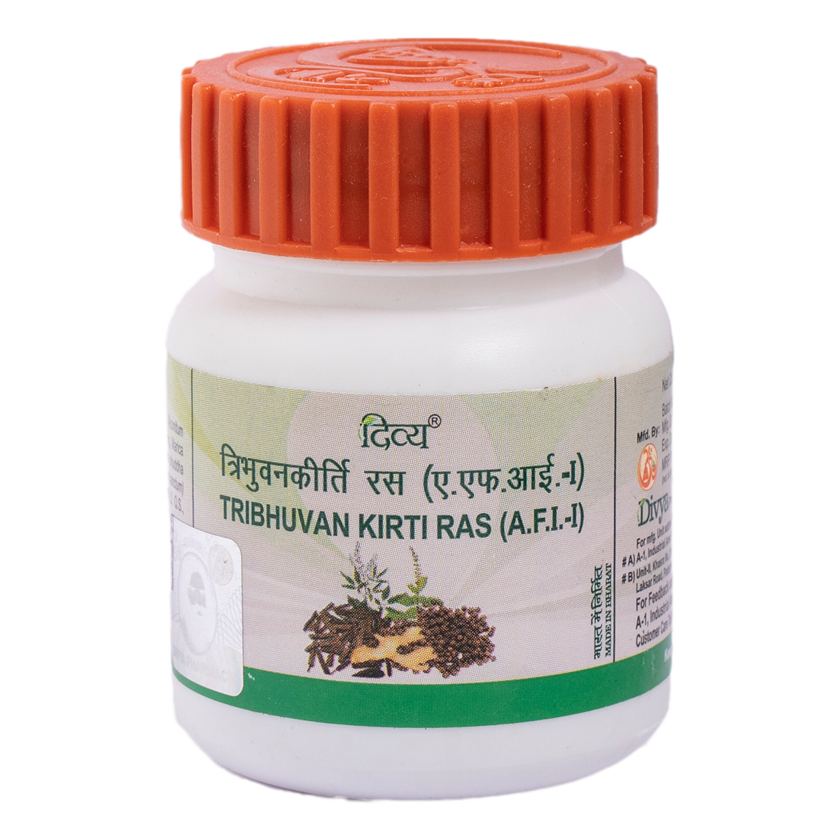Patanjali Divya Tribhuvankirti Ras tablets pack hero image