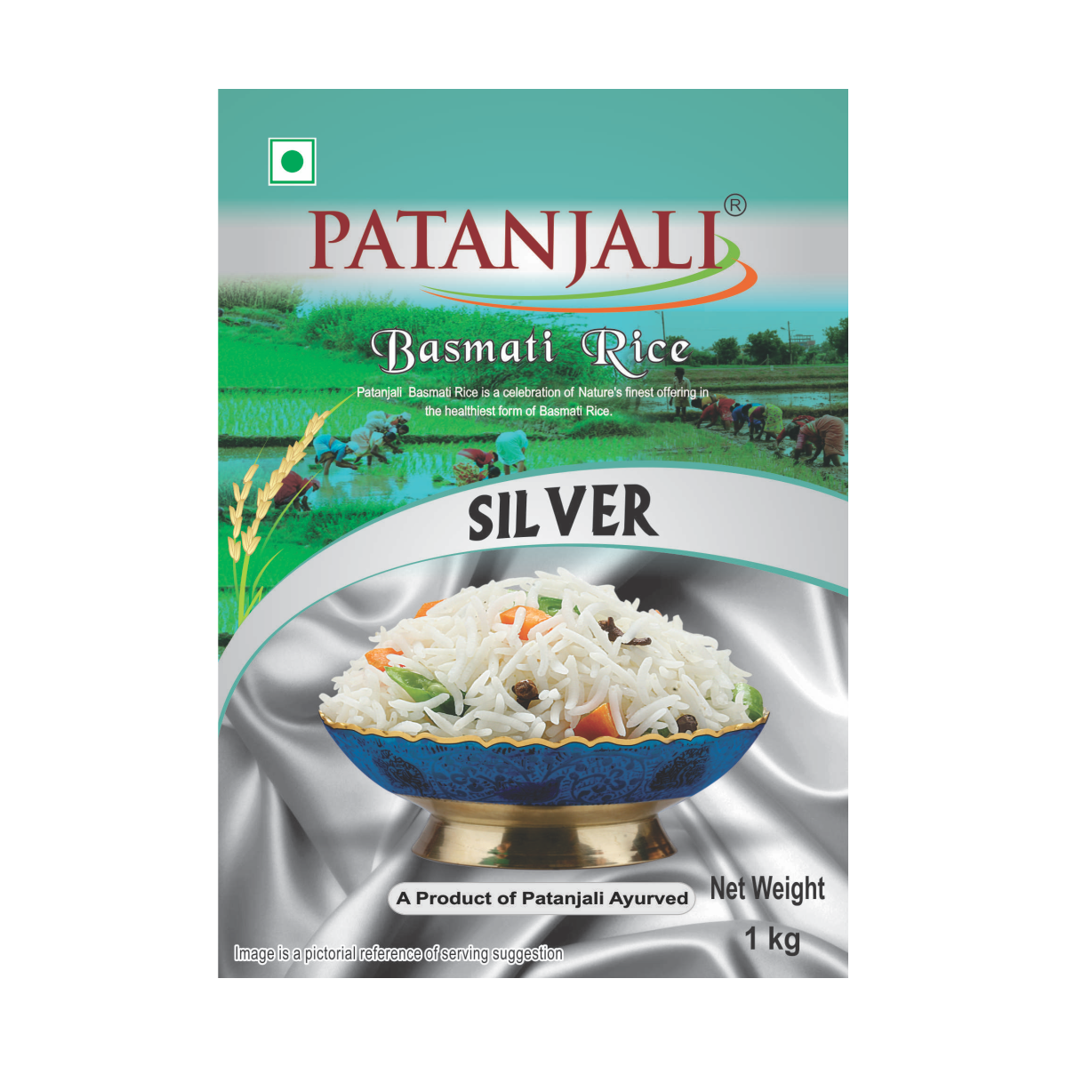 Patanjali Basmati Rice Silver 1 kg – view 5
