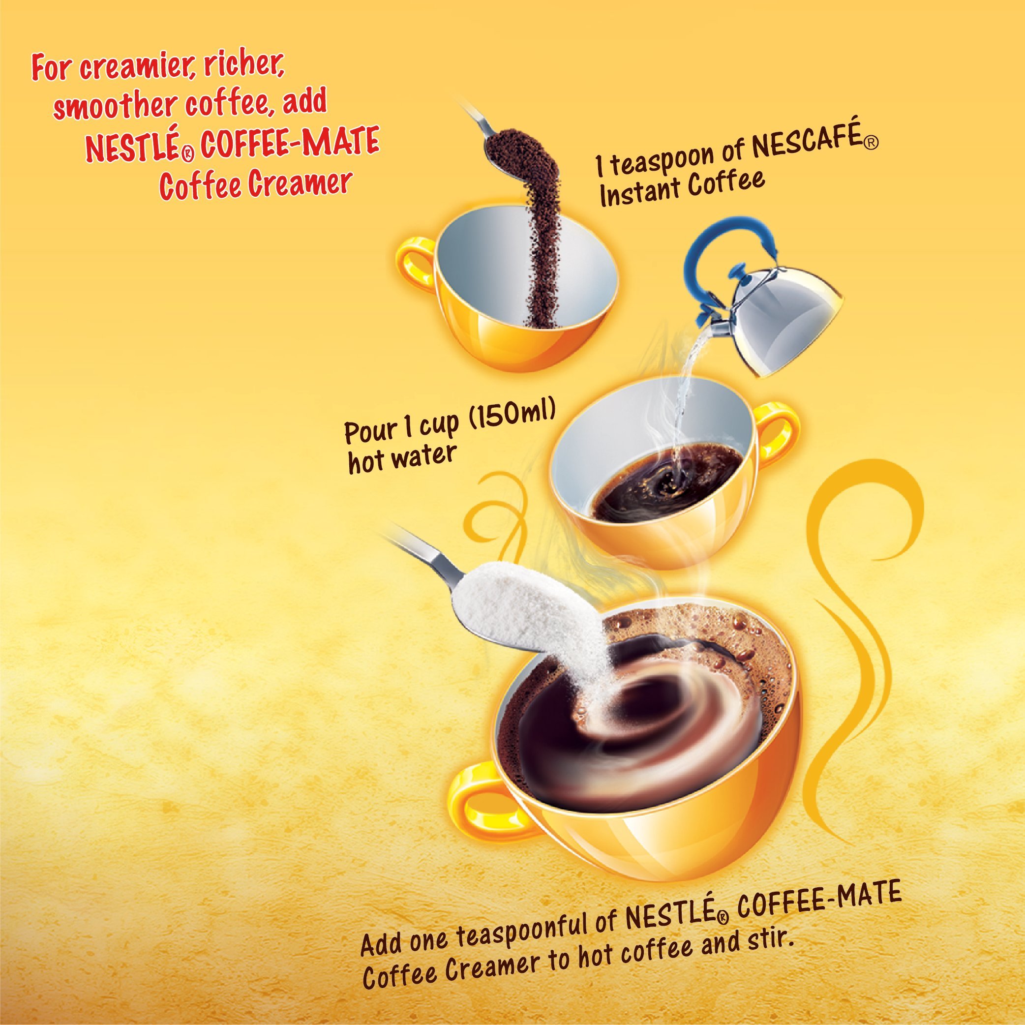 Nestle Coffee Mate, Non-Dairy Whitener — 400G – view 6