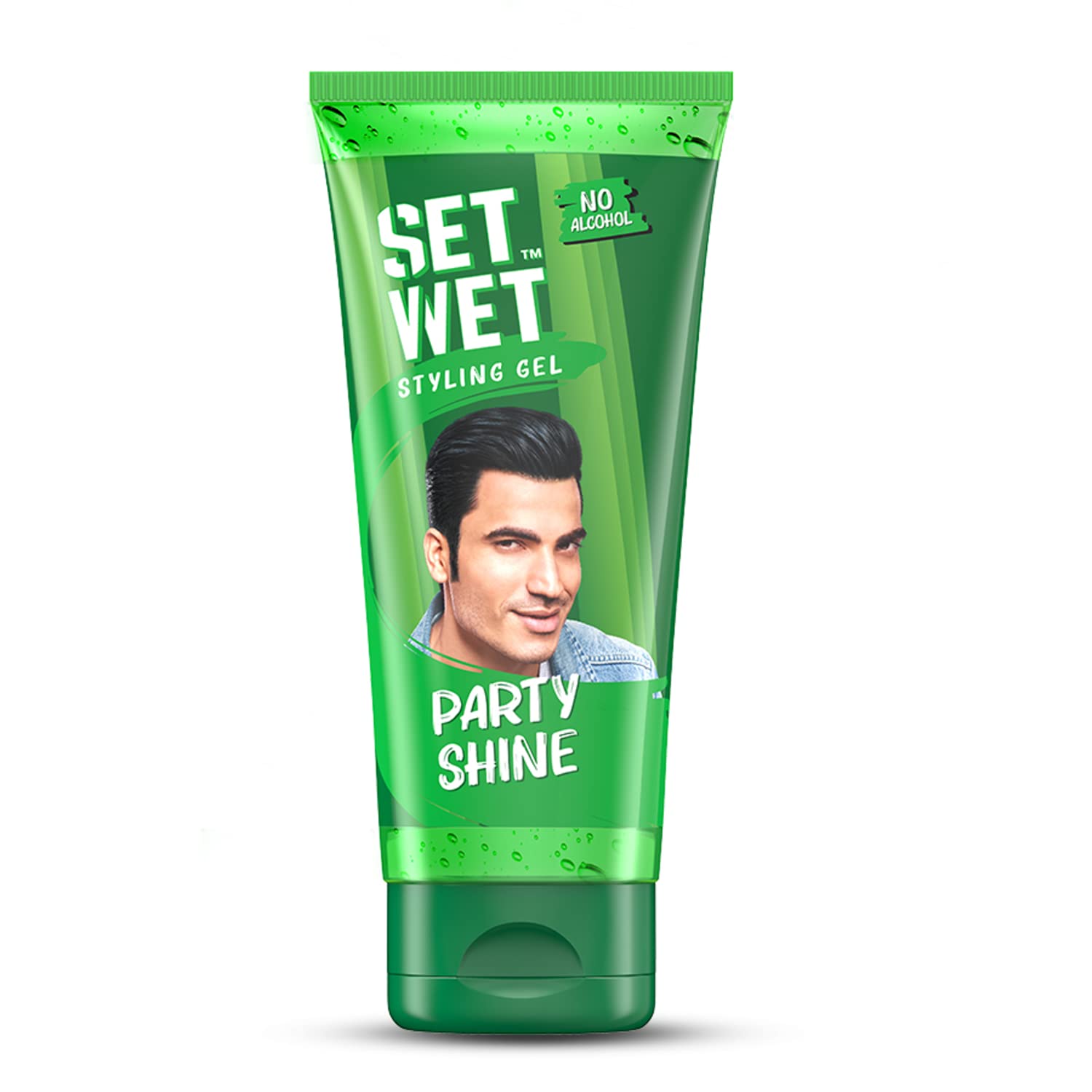 Set Wet Party Shine styling hair gel for men, 50 ml