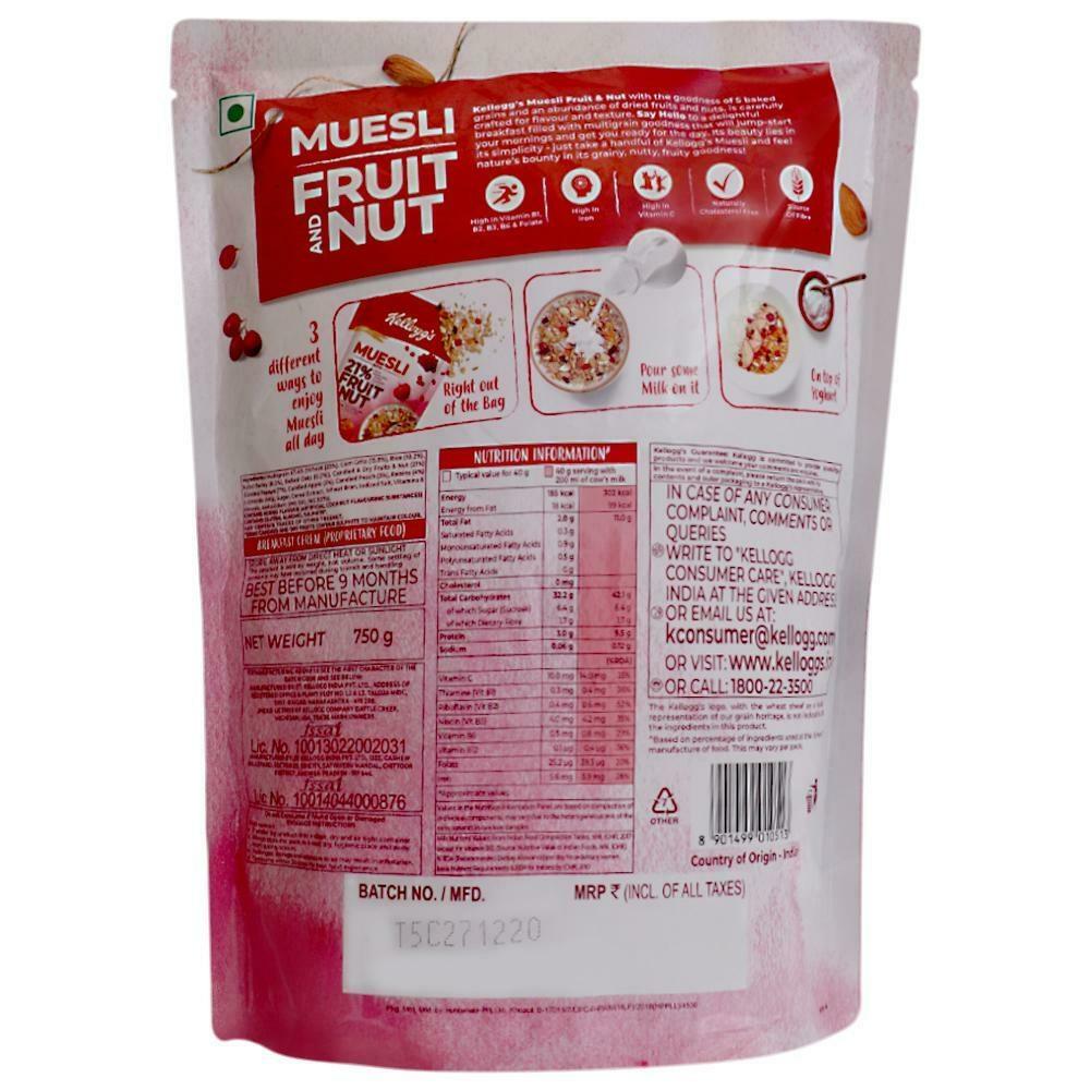 Kellogg's Fruit & Nut Muesli 750 G – view 2