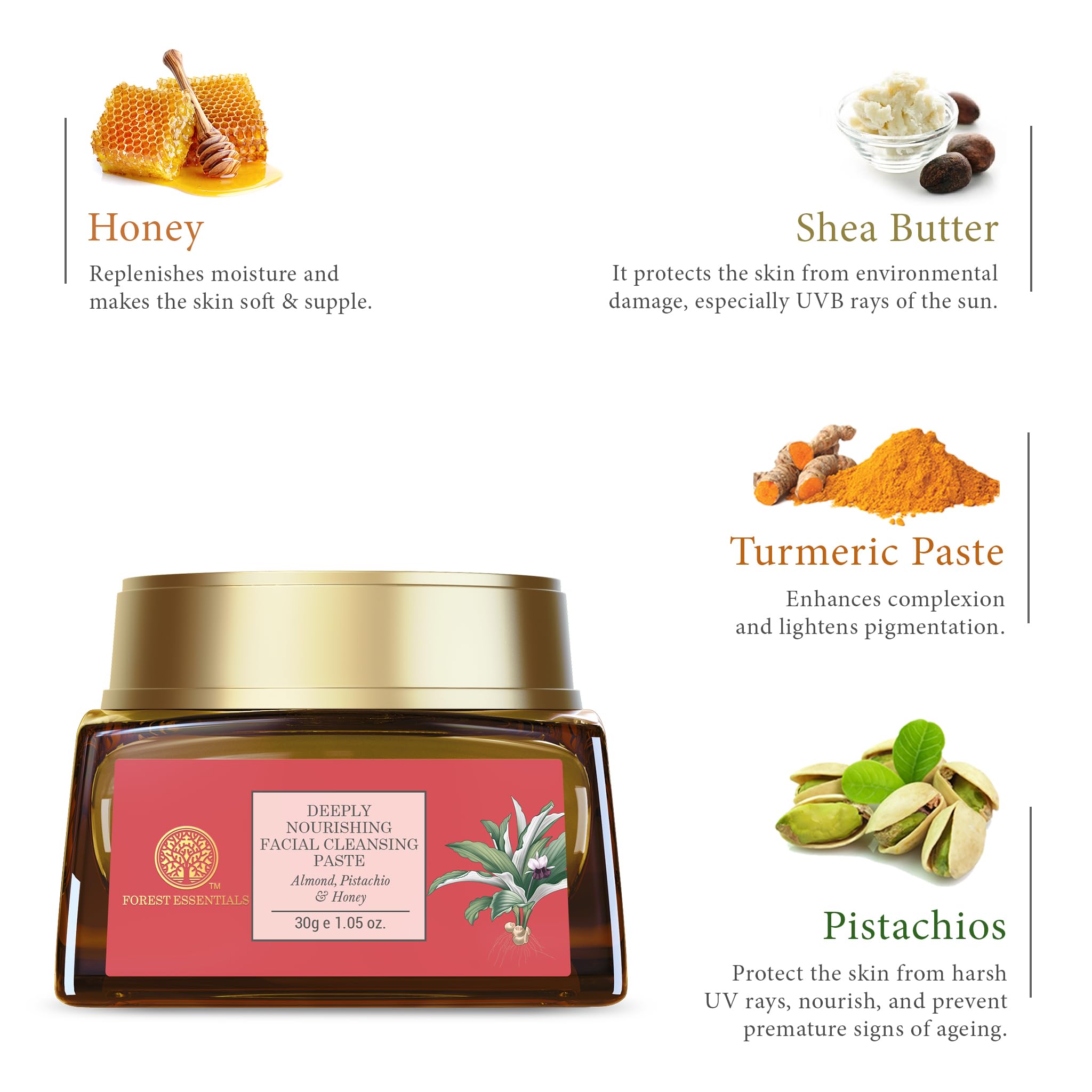 Forest Essentials Facial Cleansing Paste for Dry Skin – view 4
