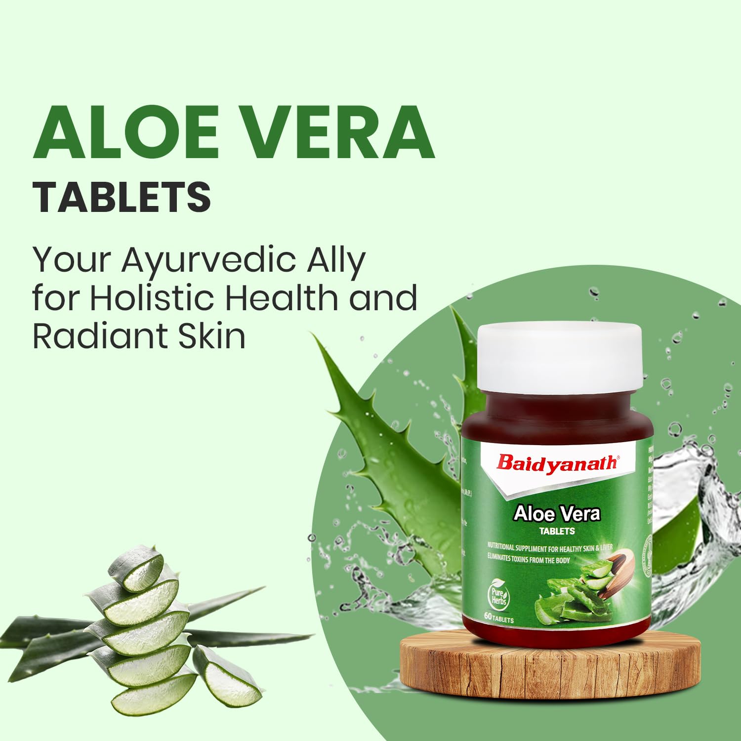 Baidyanath Aloe Vera 60 Tablets – view 2