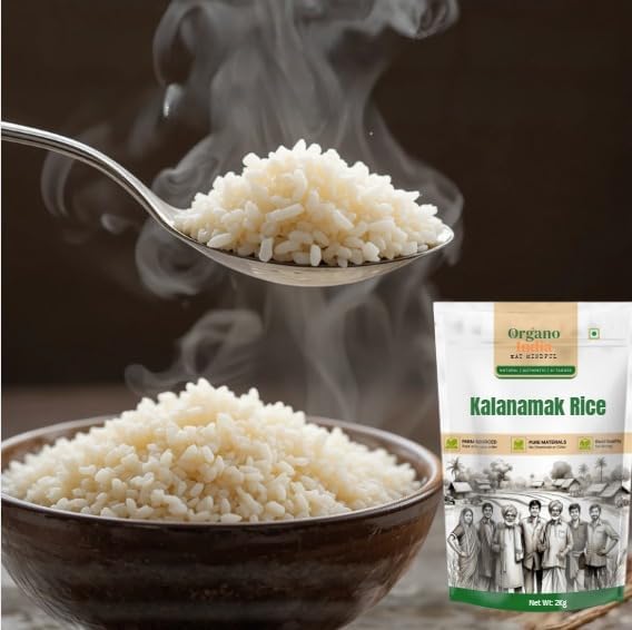 Organo India Gorakhpur Low Glycemic Kala namak Rice Gold (Ancient) – view 2