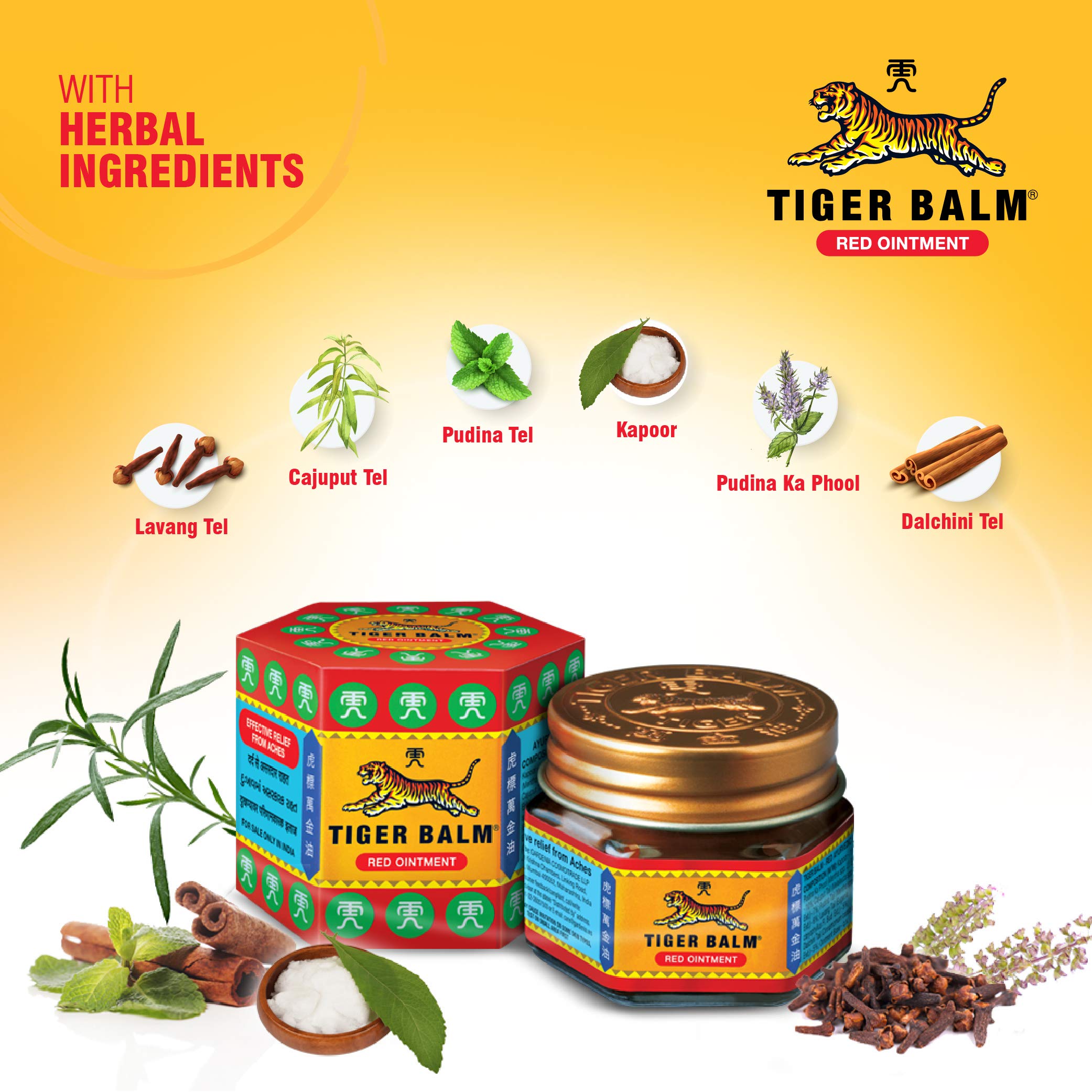 Tiger Balm Red & White Ointment – view 2