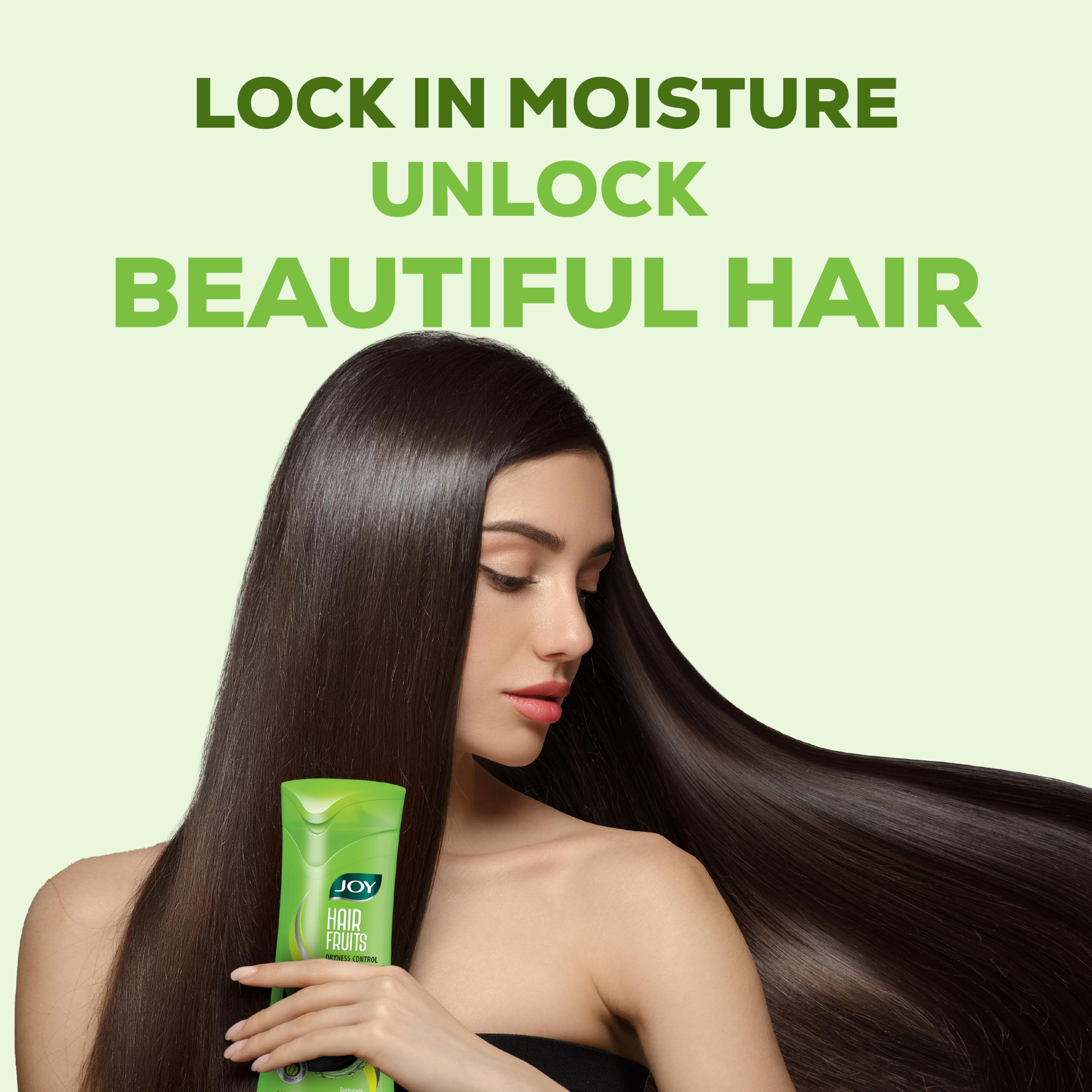 Joy Lemon & Olives Hair Dryness Control Conditioning Shampoo (340ml x 2) – view 2