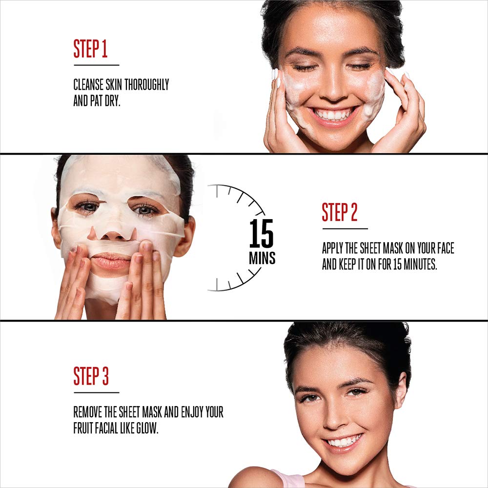 Lakme Blush & Glow Lemon Sheet Mask, 25 ml – view 3