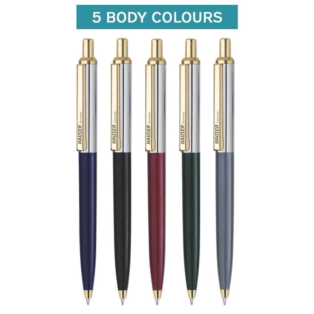 Hauser Germany Berlin Gold Designer Ball Pen Box Pack – view 5