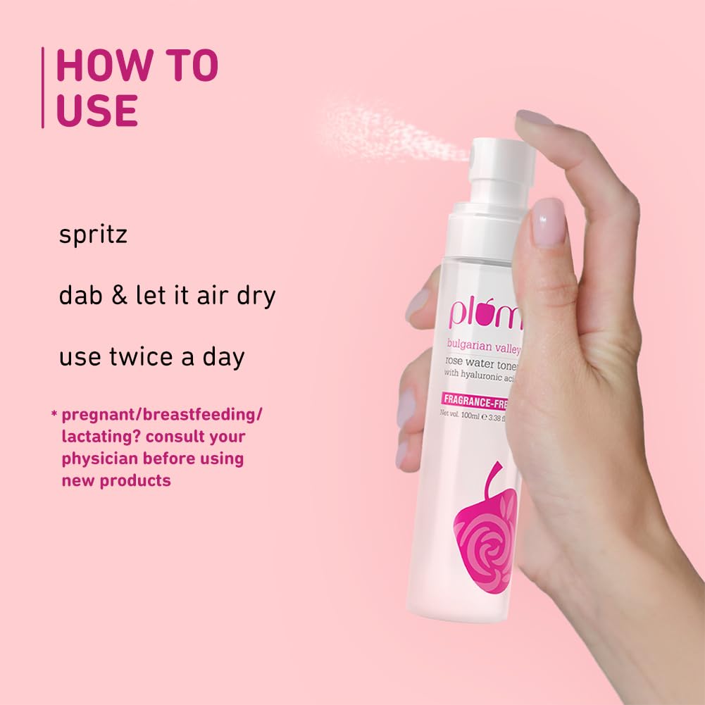 Plum Bulgarian Valley Rose Water Face Toner – view 5