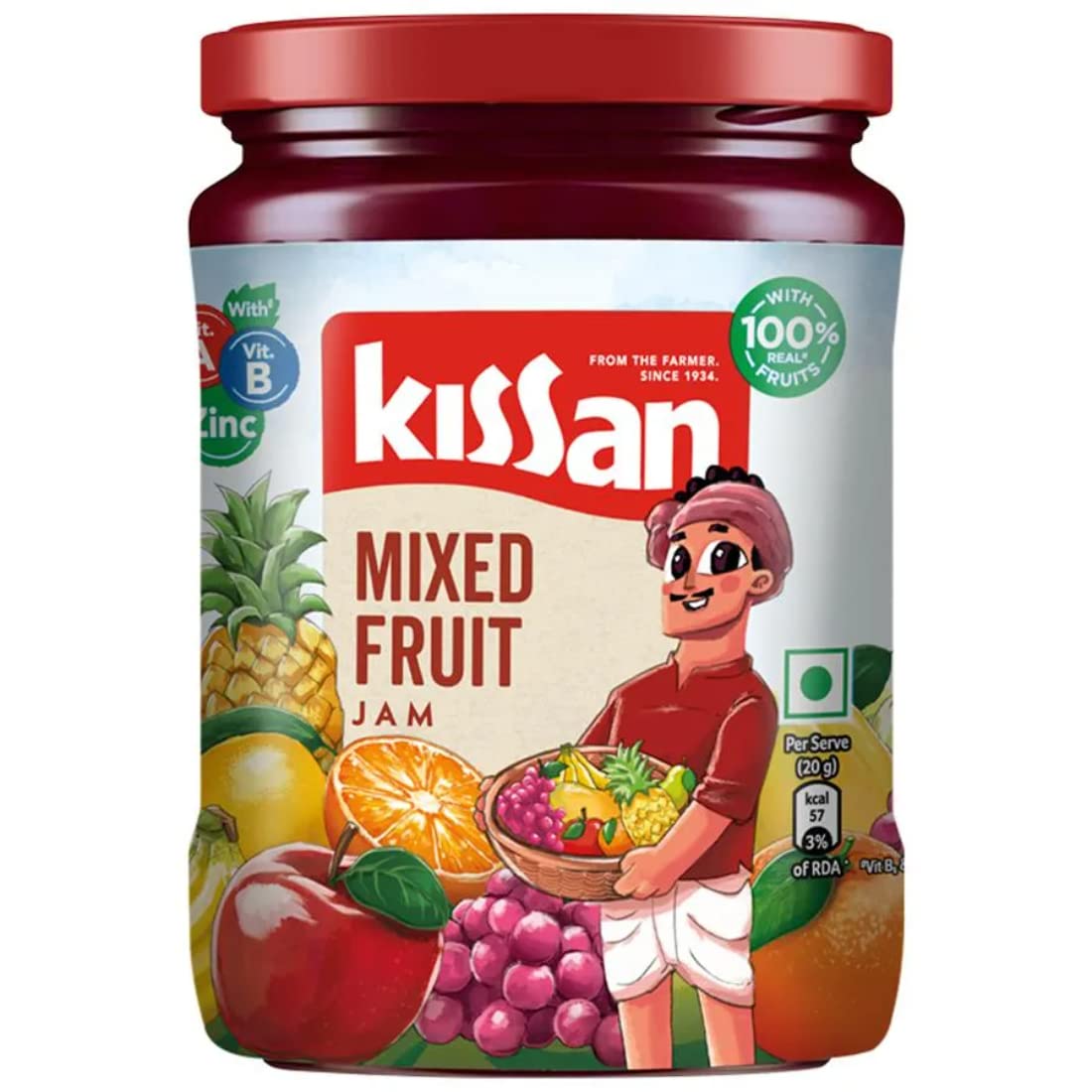 Kissan Mixed Fruit Jam, 700g Jar – view 2