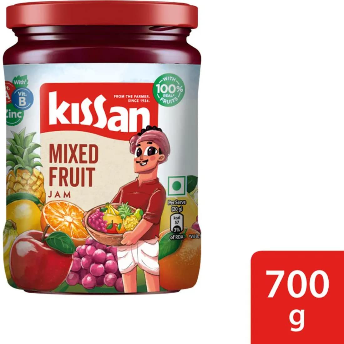 Kissan Mixed Fruit Jam, 700g Jar – view 5