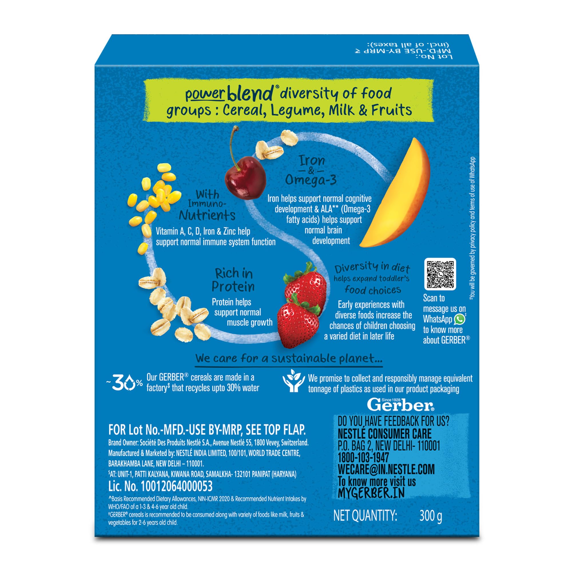 GERBER Cereals - Mango & Berry – view 2