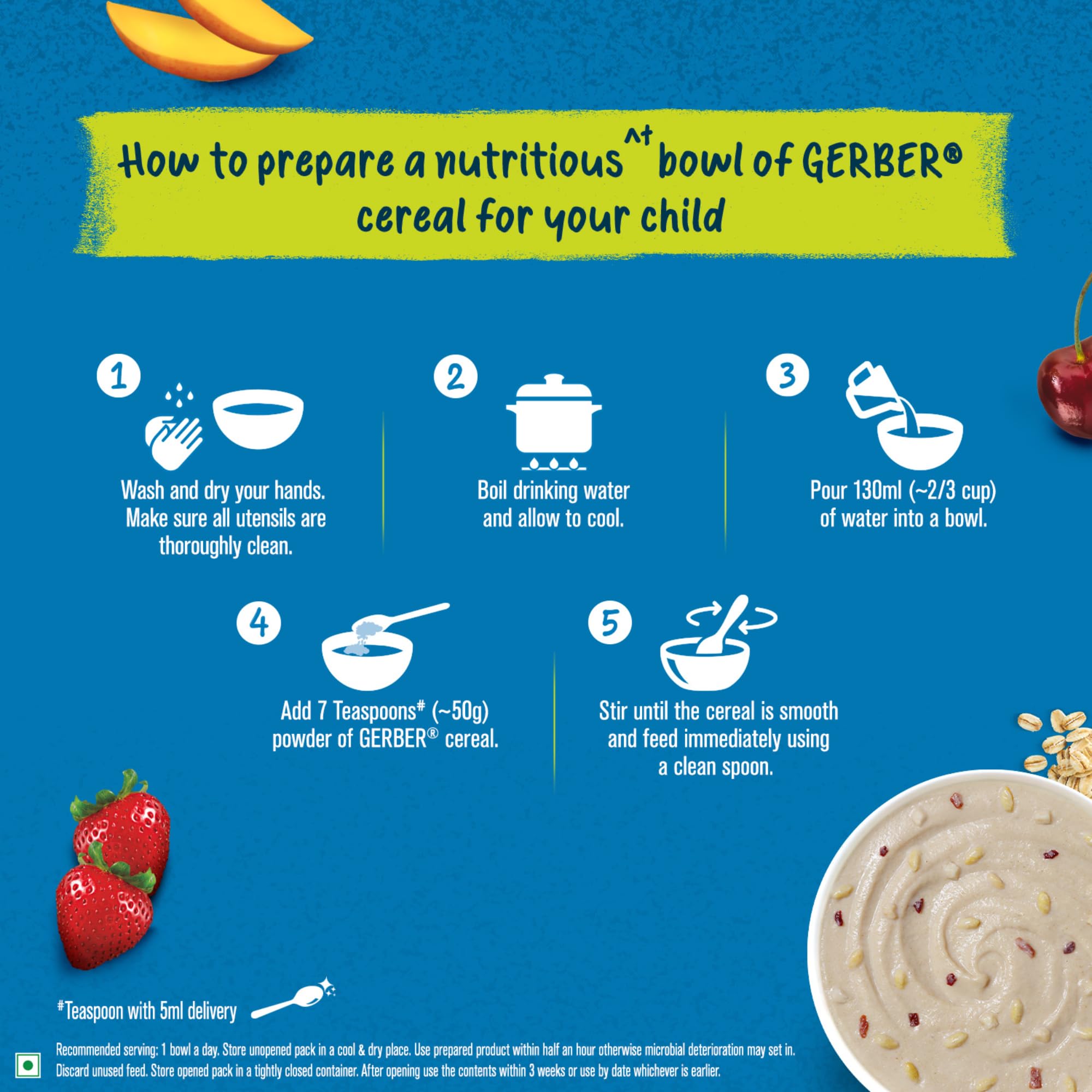 GERBER Cereals - Mango & Berry – view 6