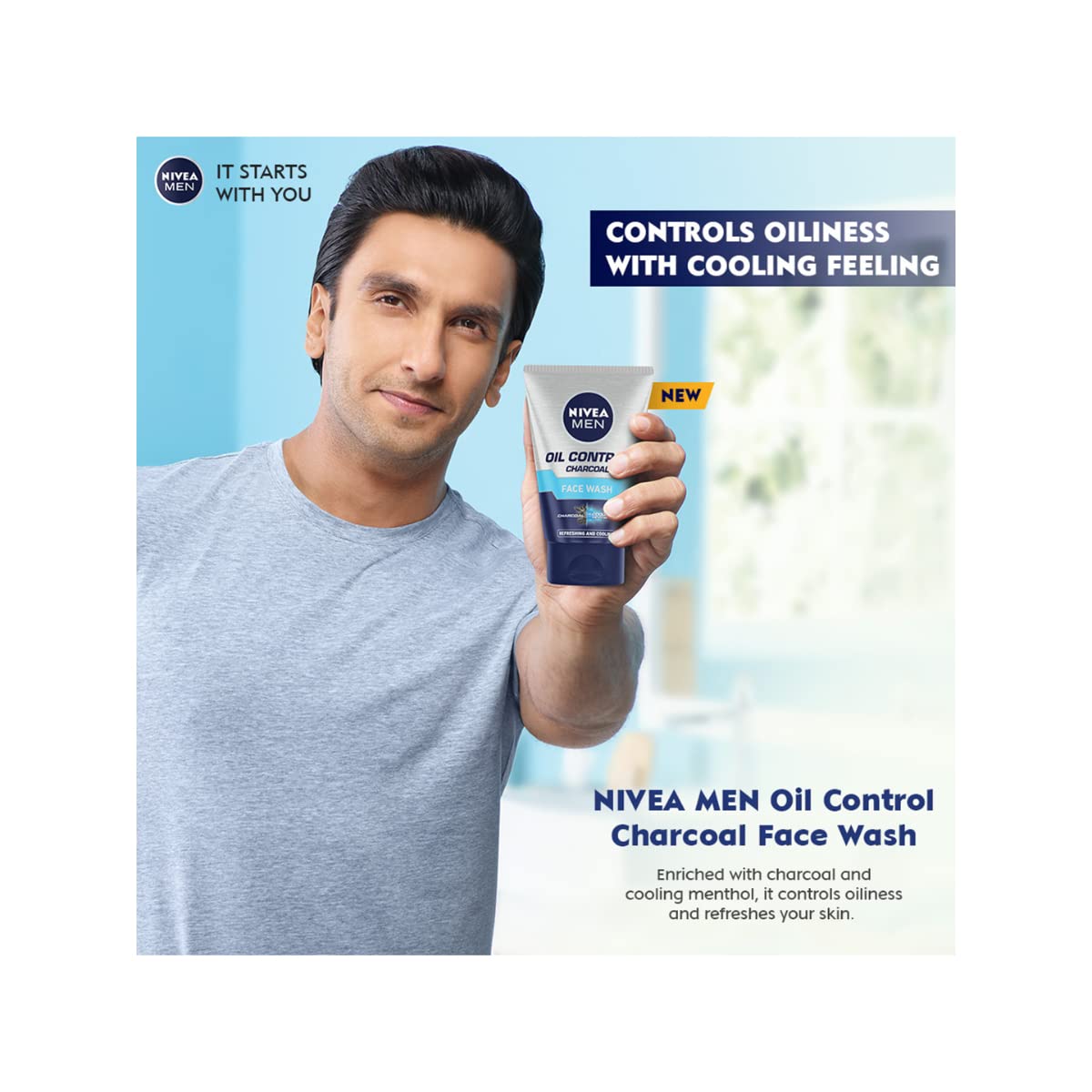 NIVEA MEN Oil Control Face Wash 50 g – view 2